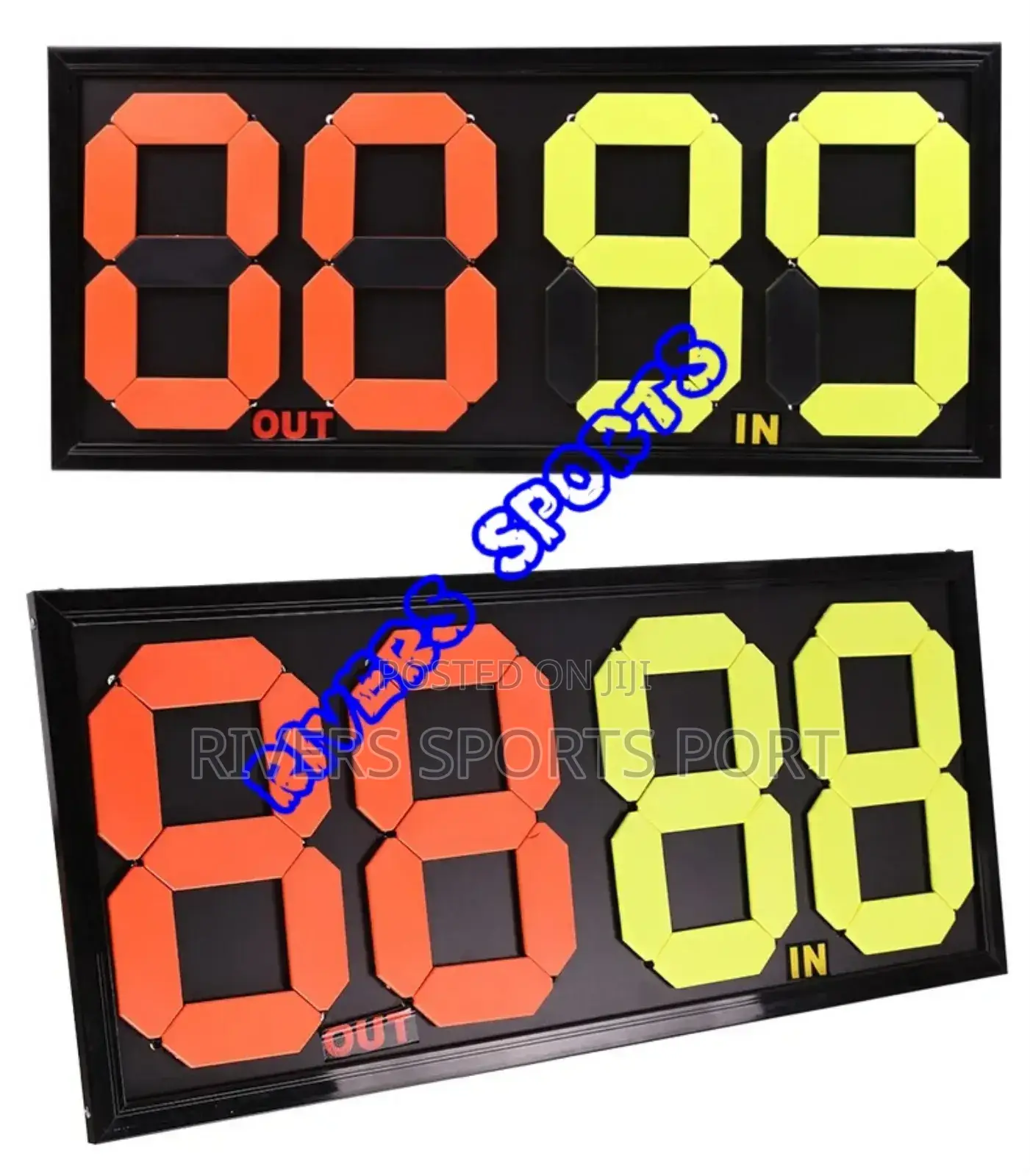 In AND OUT Football Substitution Board, Soccer Change Board