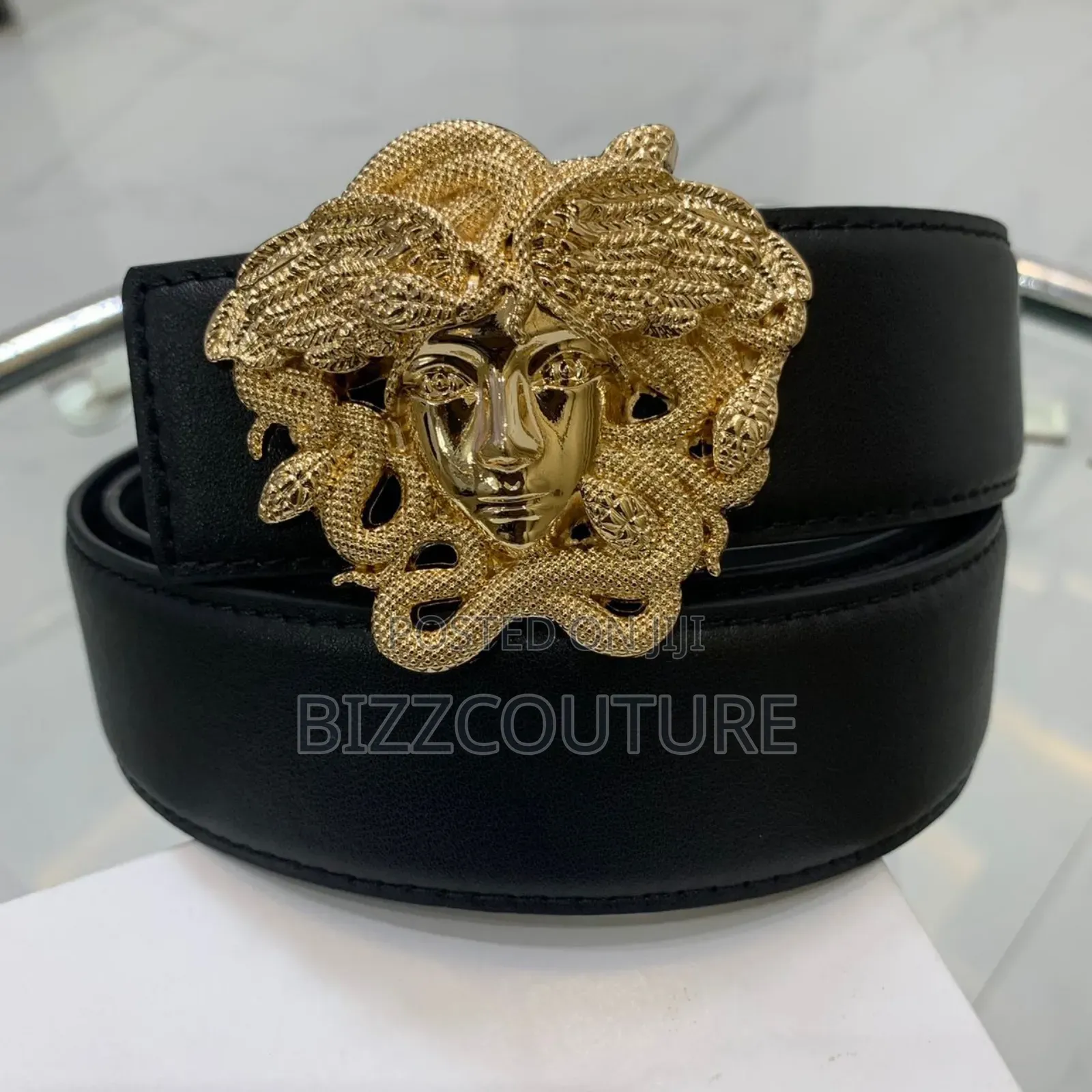 Original Versace Leather Belts Available in Store