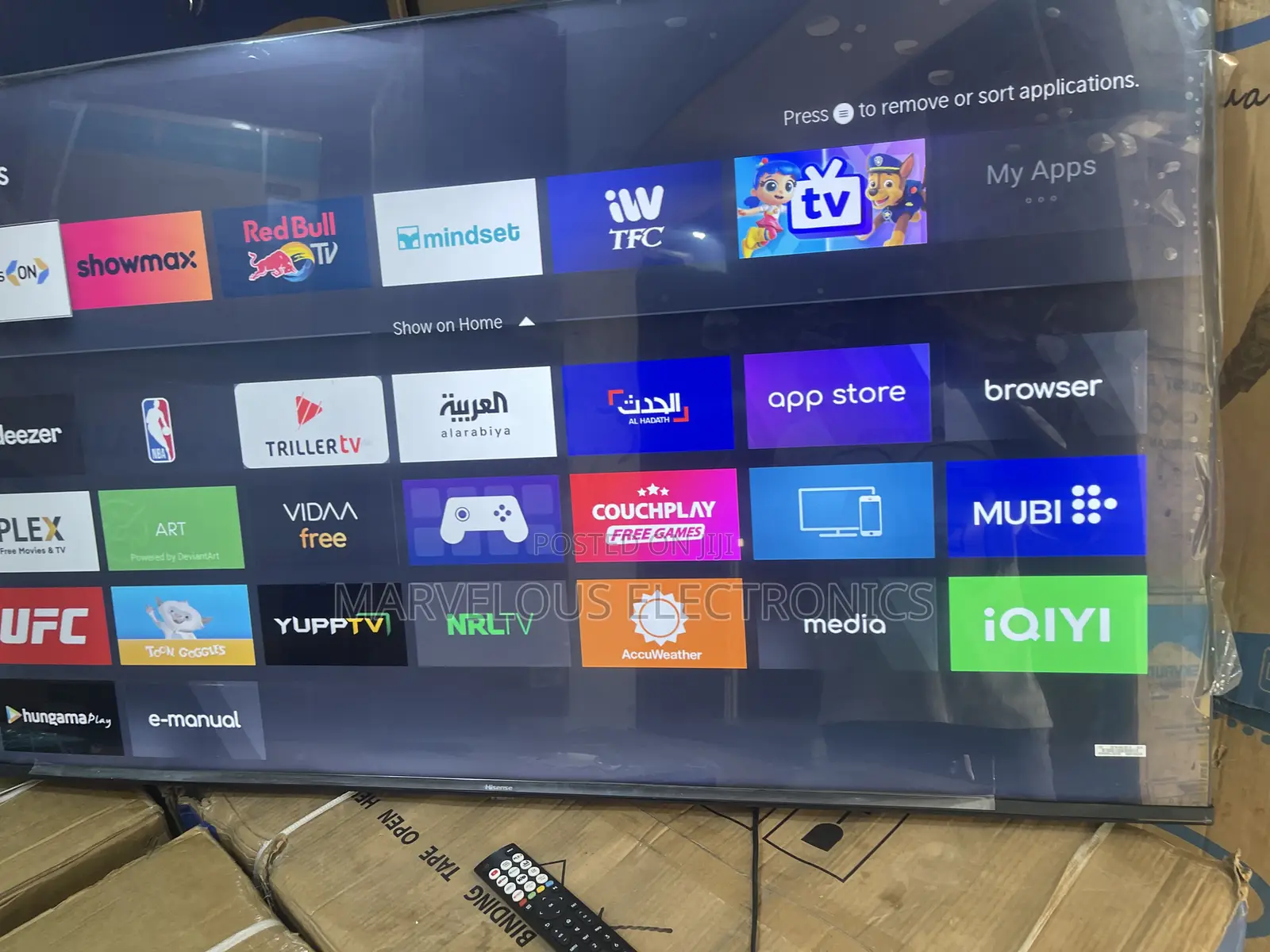 Brand New Hisense 55inch Smart Television Full HD