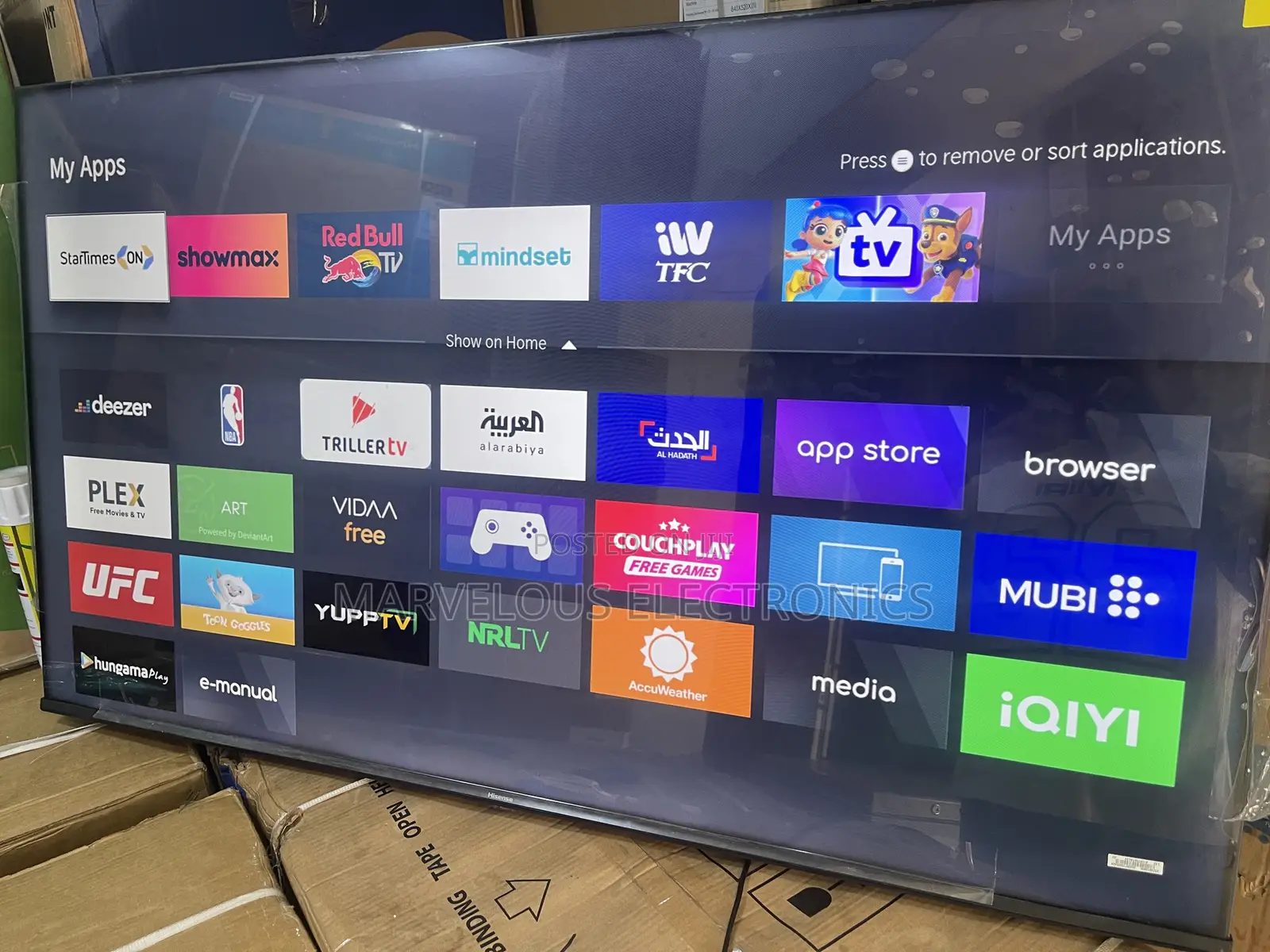 Brand New Hisense 55inch Smart Television Full HD