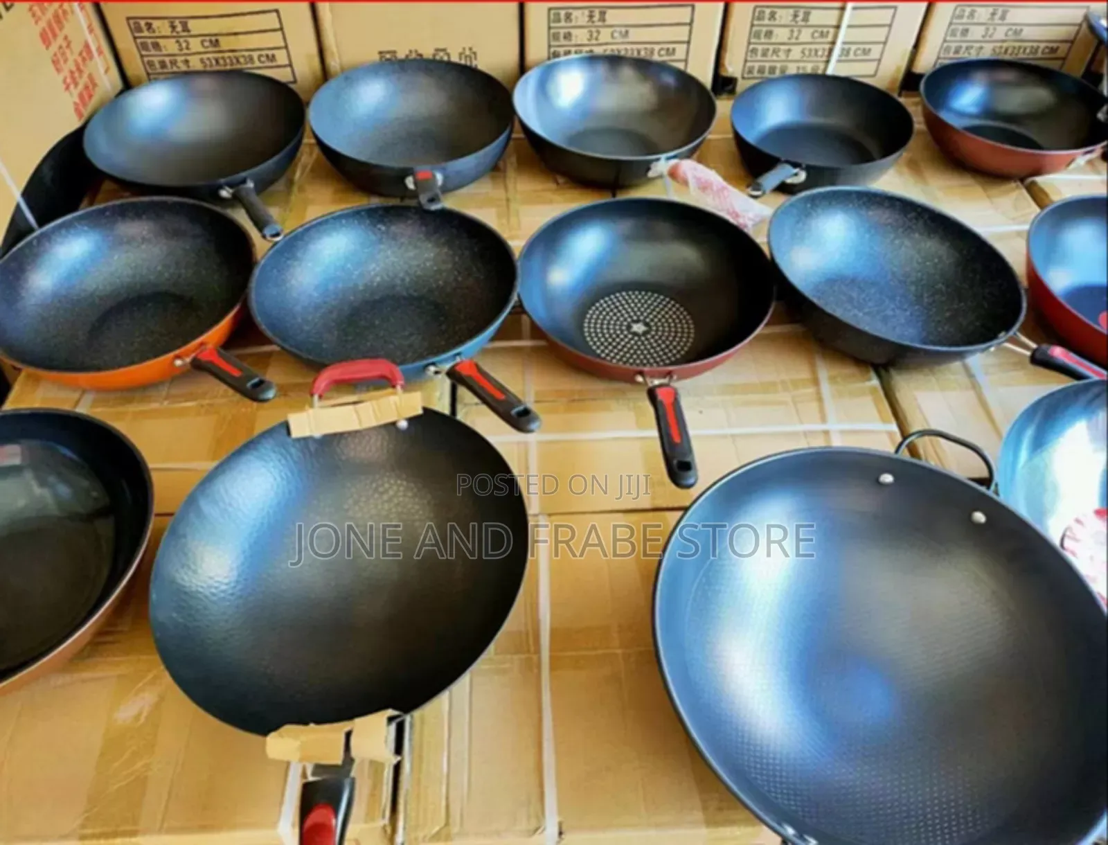 Non Stick Wok Pan Frying Pan 32/34cm