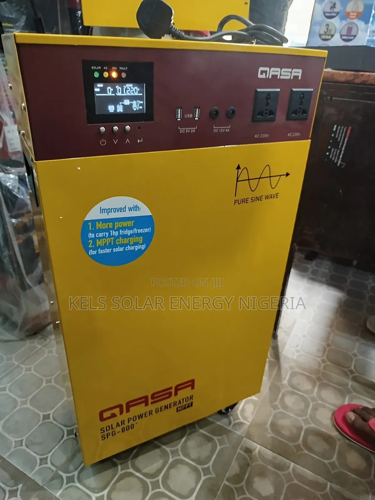 Original Solar Generator SPG-Qrsa 800w With 2 Solar Panels