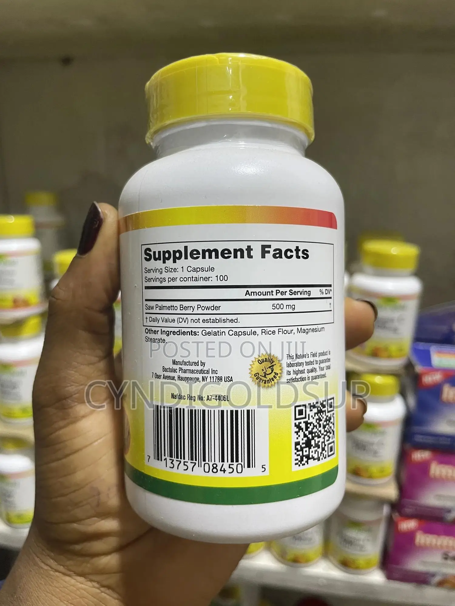 Saw Palmetto 500mg