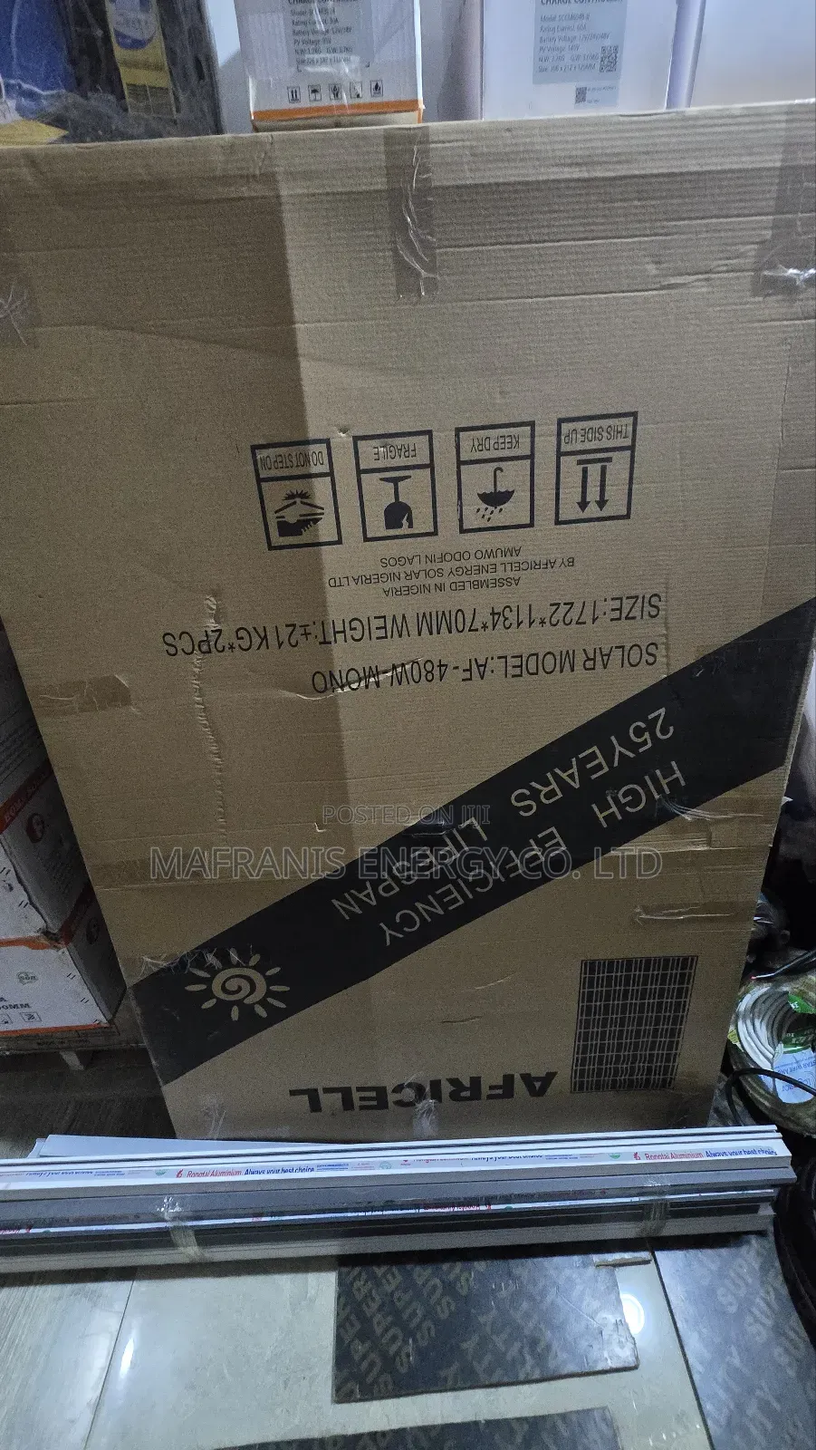480watt Africell Solar Panel