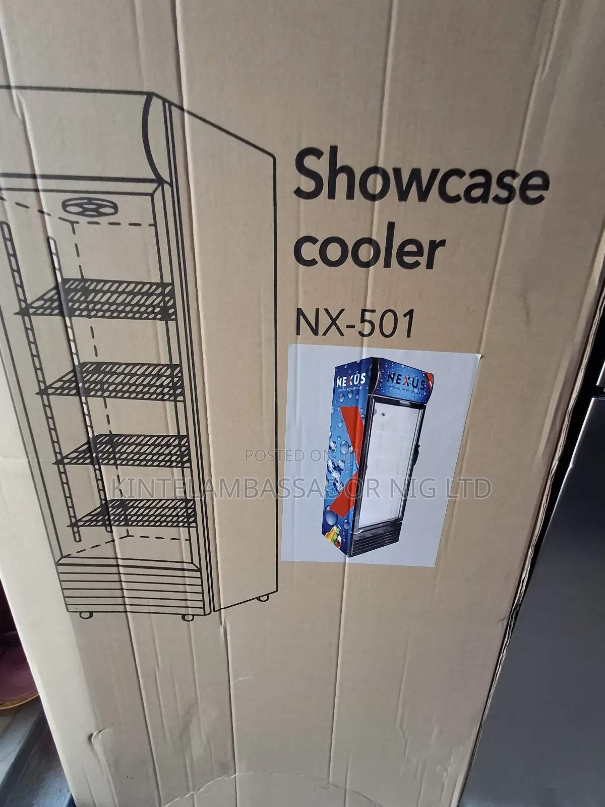 Nexus Shoecase Cooler -Ns-501-Chiller