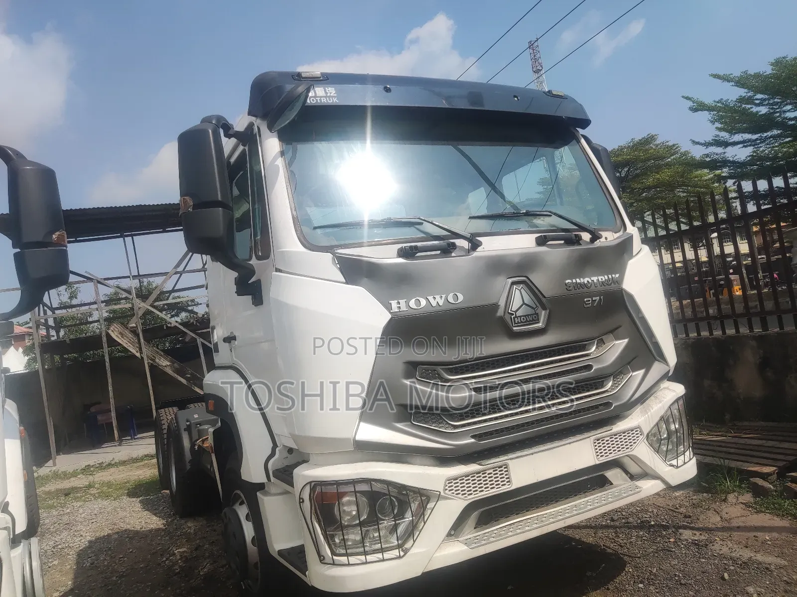 Howo Sinotruk Covid-19 White