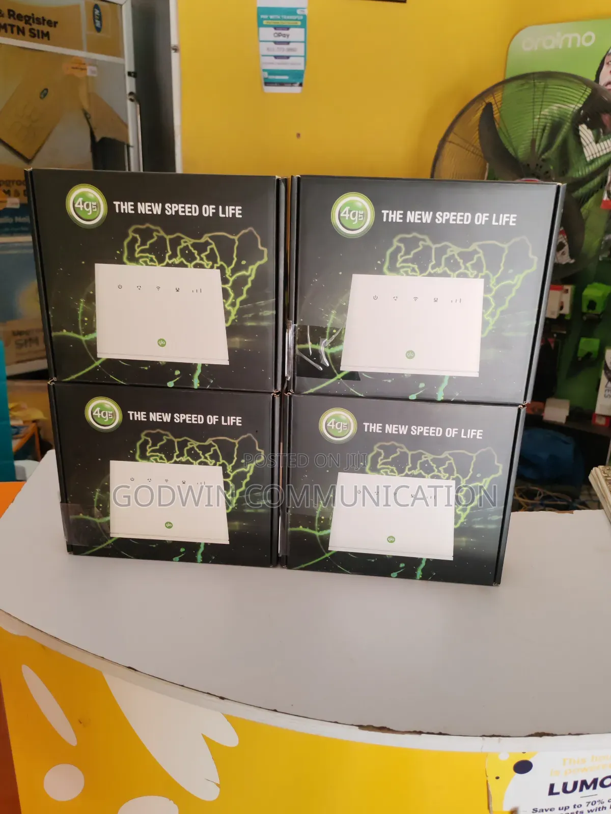 Glo Router Wifi With Free 120gb Data Inside