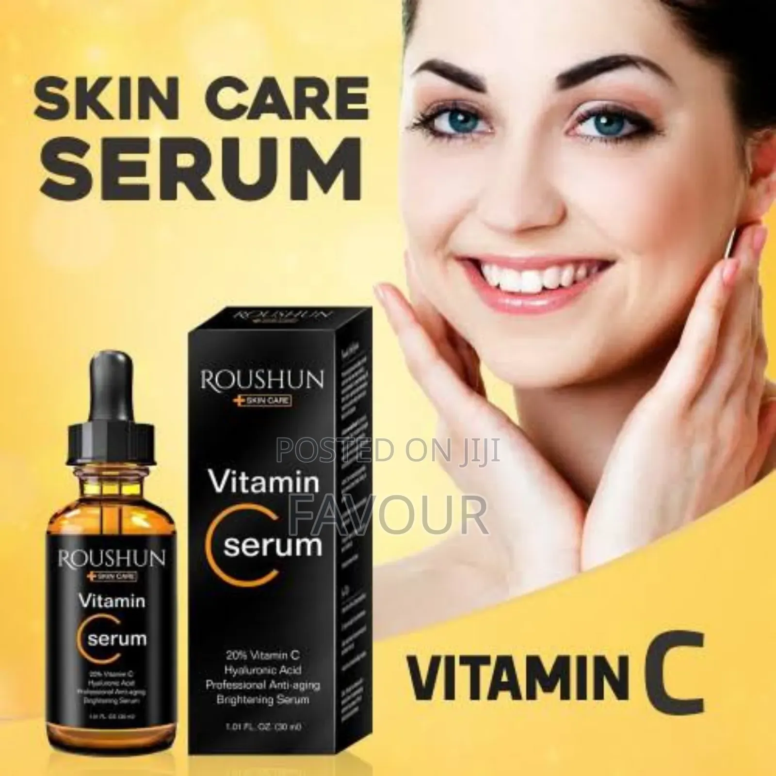 Roushun Beauty Vitamin C Brightening Serum