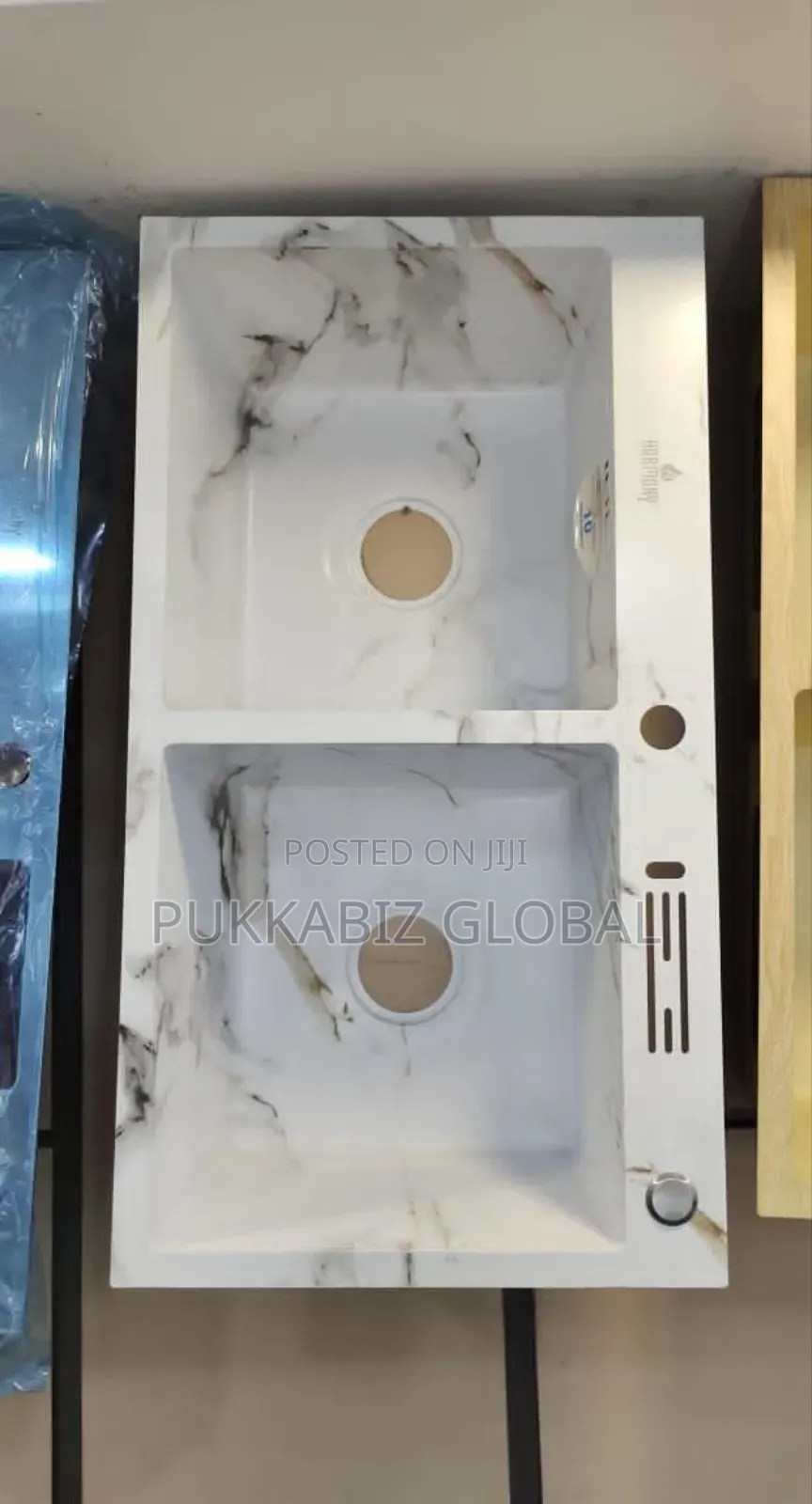 Stone White Sink