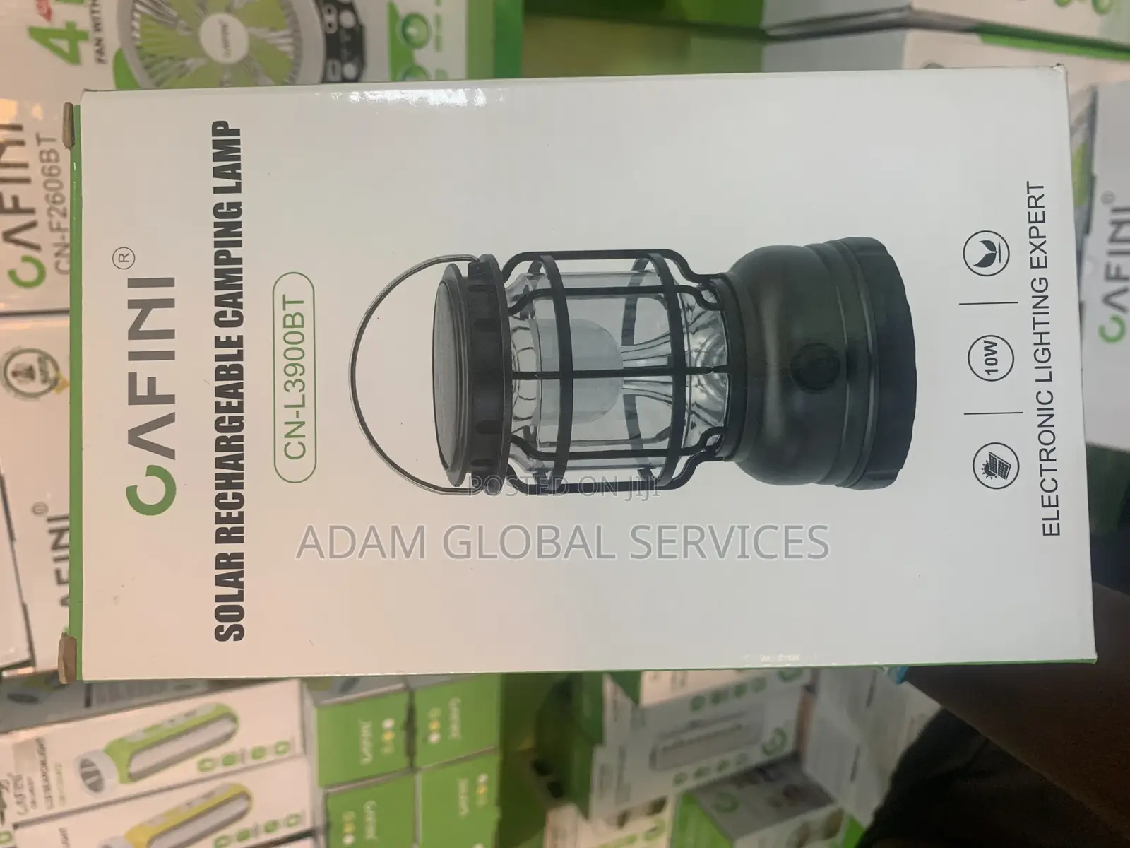Solar Rechargeable Camping Light