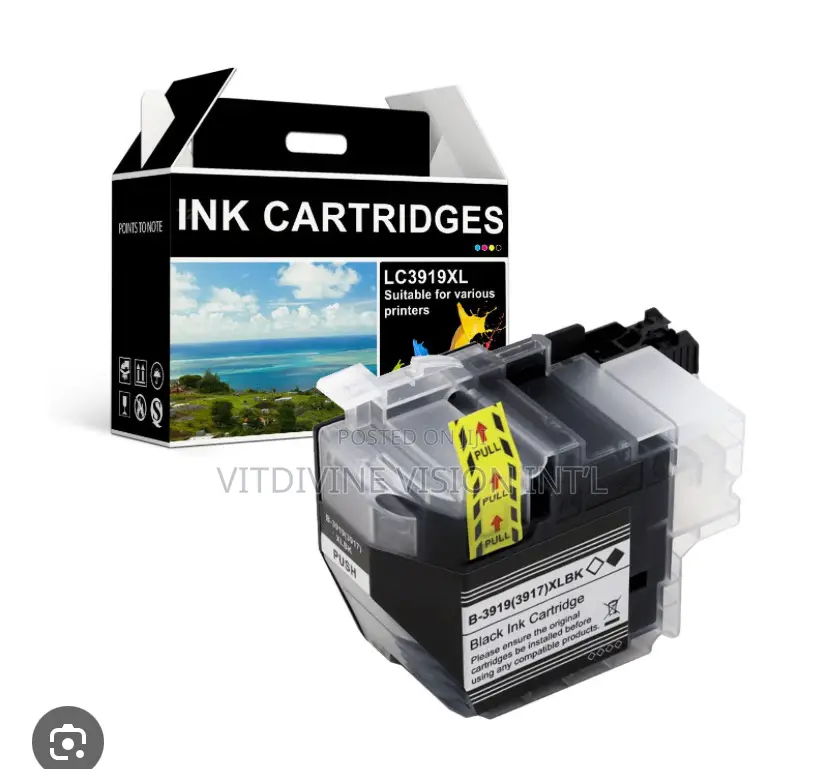 Brother Lc3717 Black ,Cyan,Yellow,J2330w,J3930dw,J2730