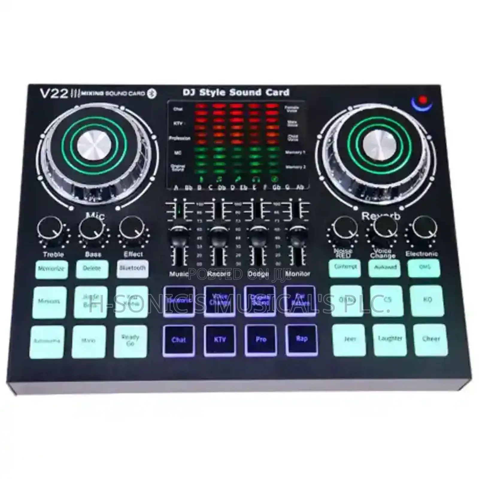 Professional V22 Live Streaming Soundcard