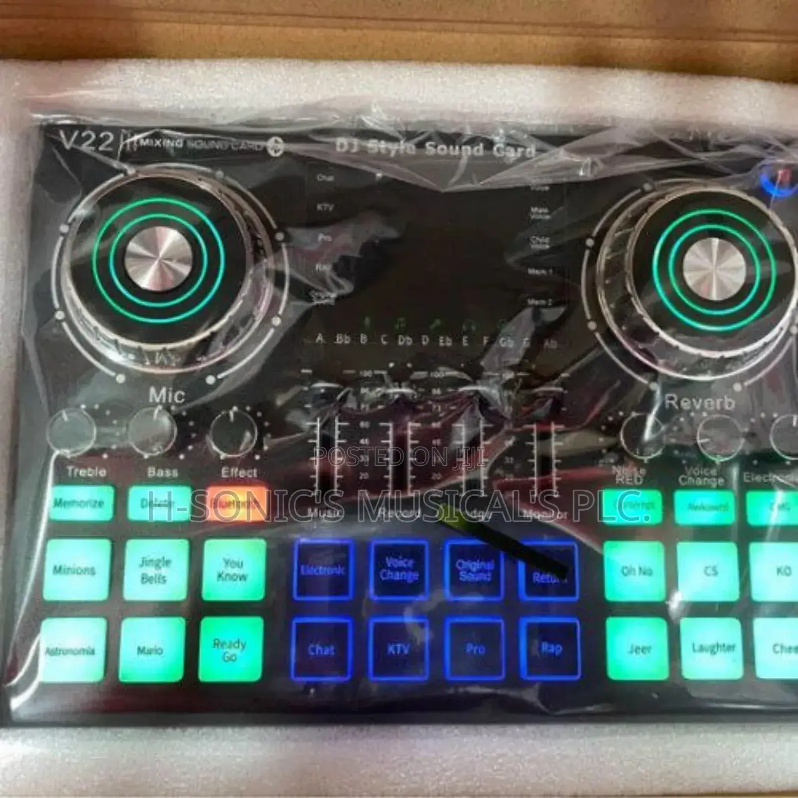 Professional V22 Live Streaming Soundcard