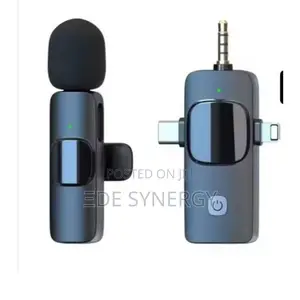 IN1 Dual Wireless Lavalier Microphones Multiple Connectivit