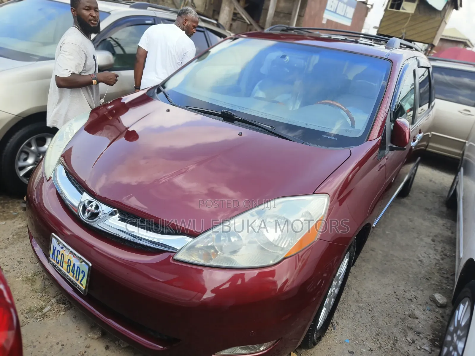 Toyota Sienna XLE Limited 2008 Red