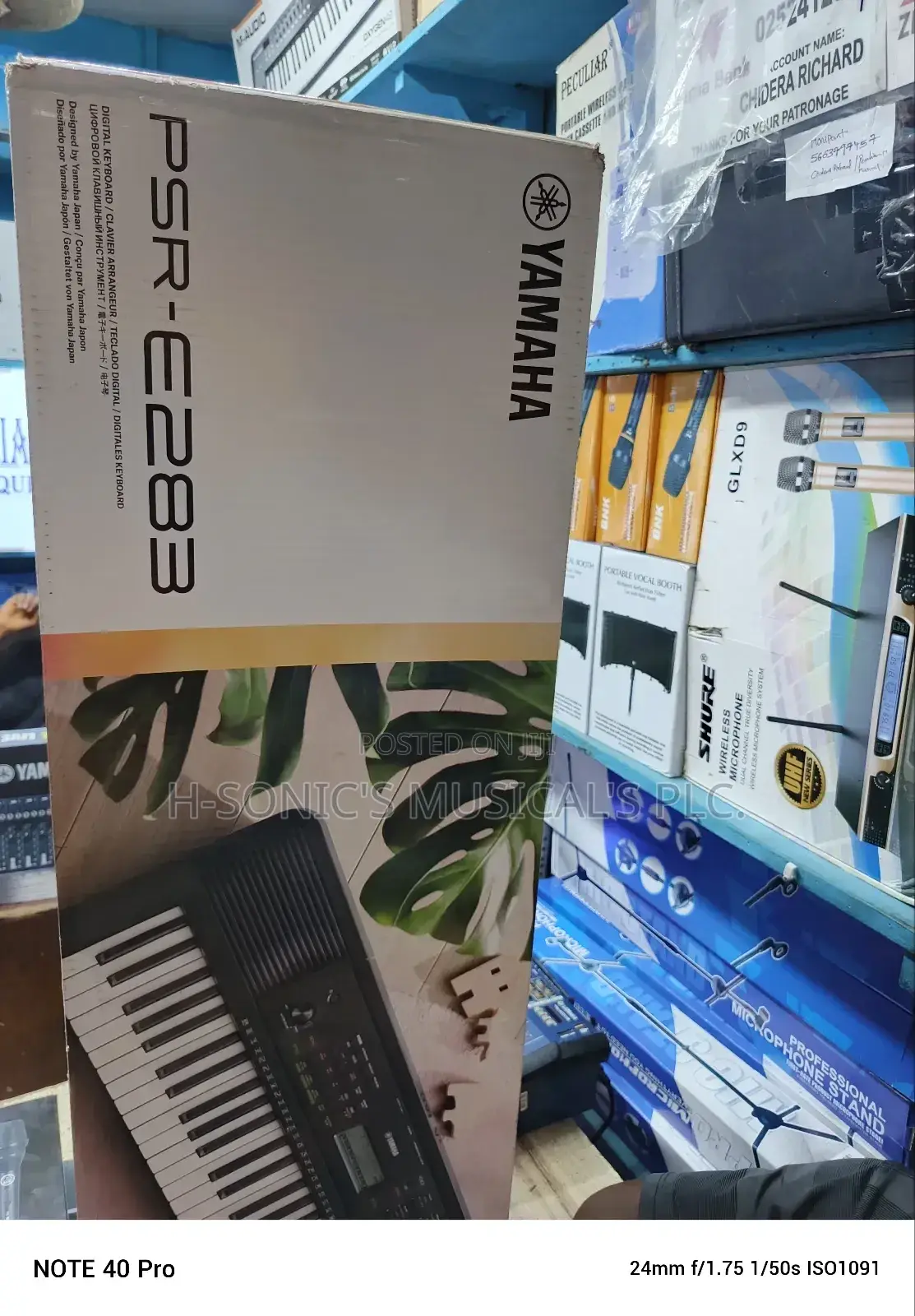 Quality Yamaha PSR E283 Keyboard