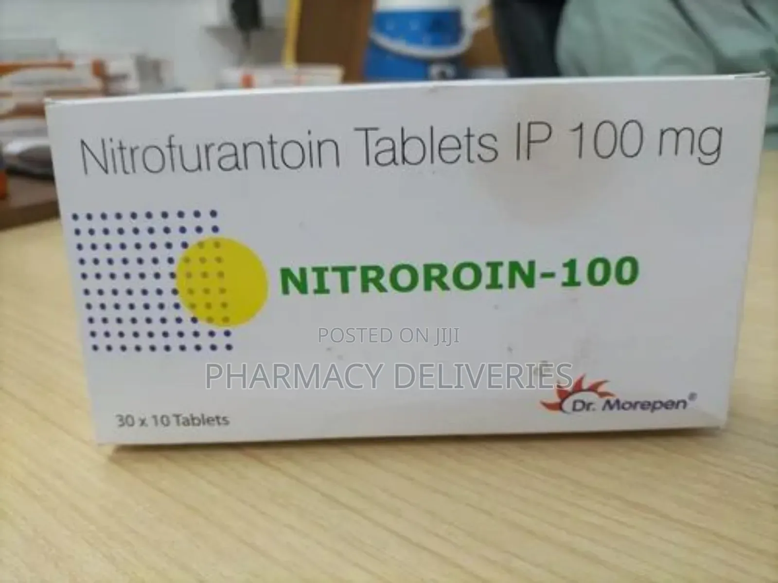 Nitrofurantoin Tablet Is for Treatment of Urinary Infection