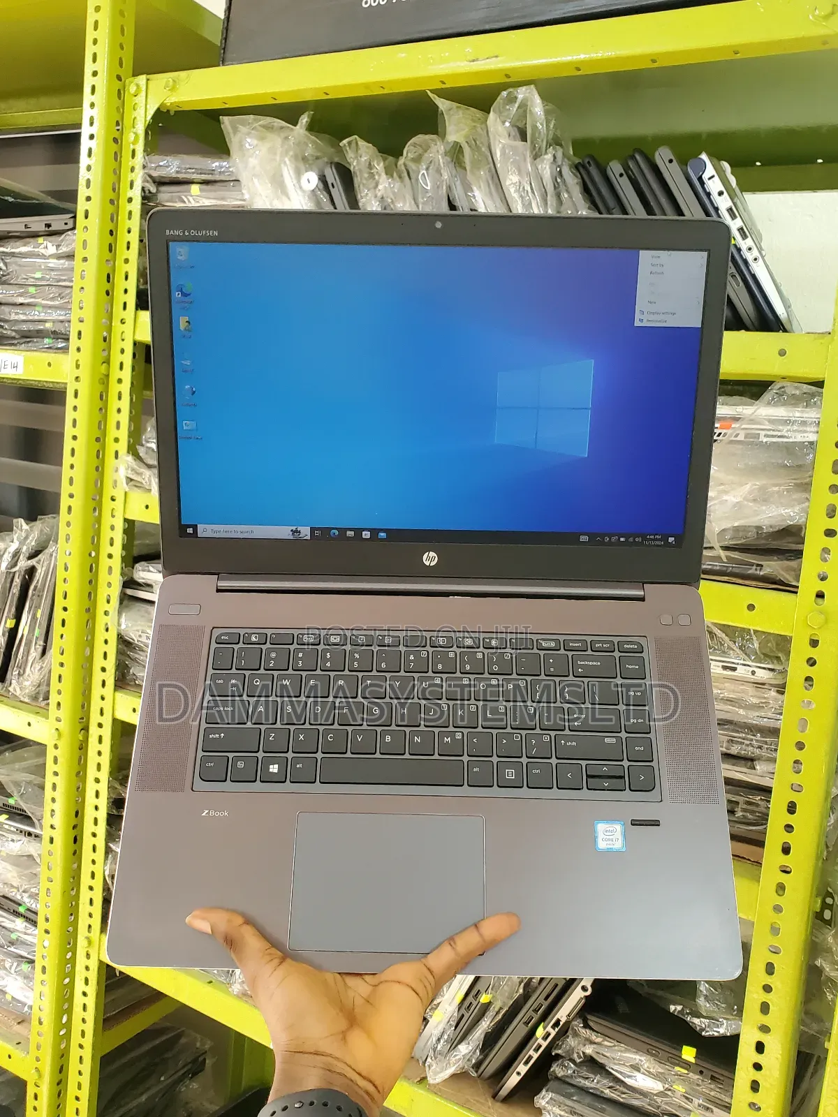 Laptop HP ZBook Studio G3 16GB Intel Core i7 SSD 512GB