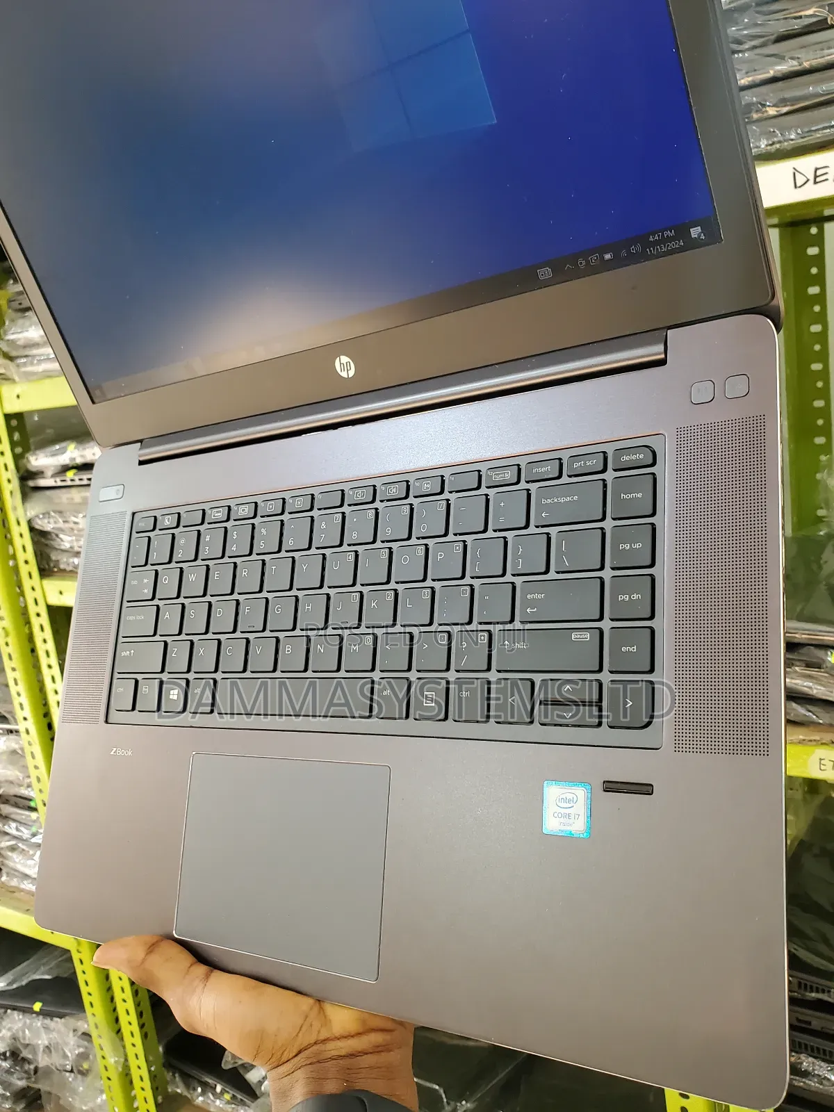 Laptop HP ZBook Studio G3 16GB Intel Core i7 SSD 512GB
