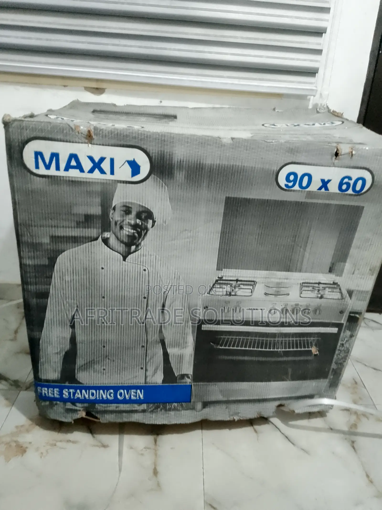New-in-Stock Maxi 5 Gas Burner Wood Finish