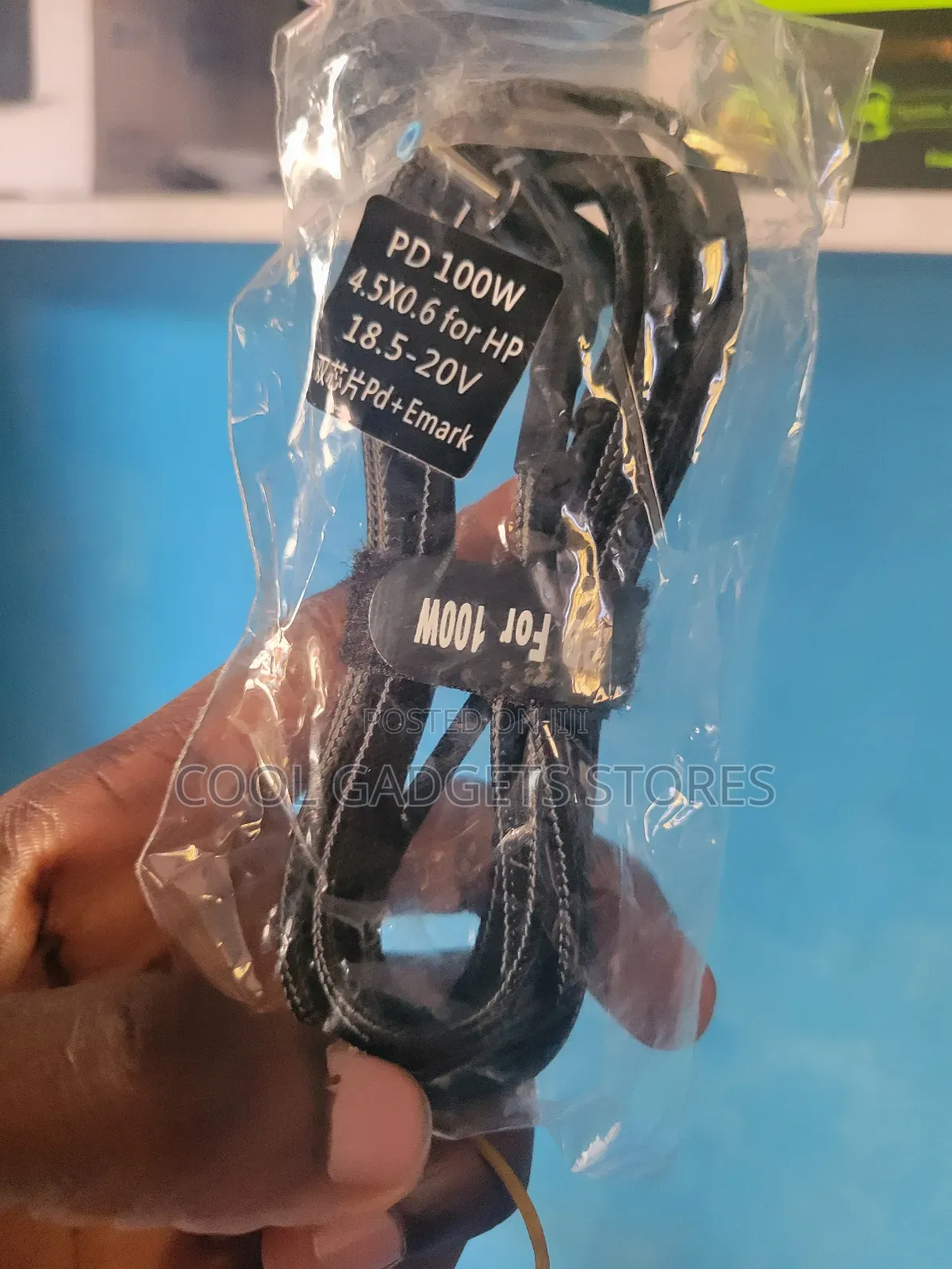 Type C to Hp Blue Mouth Laptop Converter
Pd Charging Cable