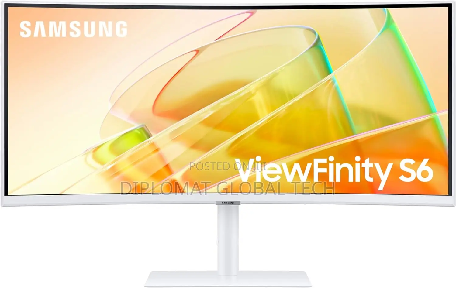 Samsung Viewfinity S6 34 Inch Ls34c650t Curved,Uwqhd Monitor