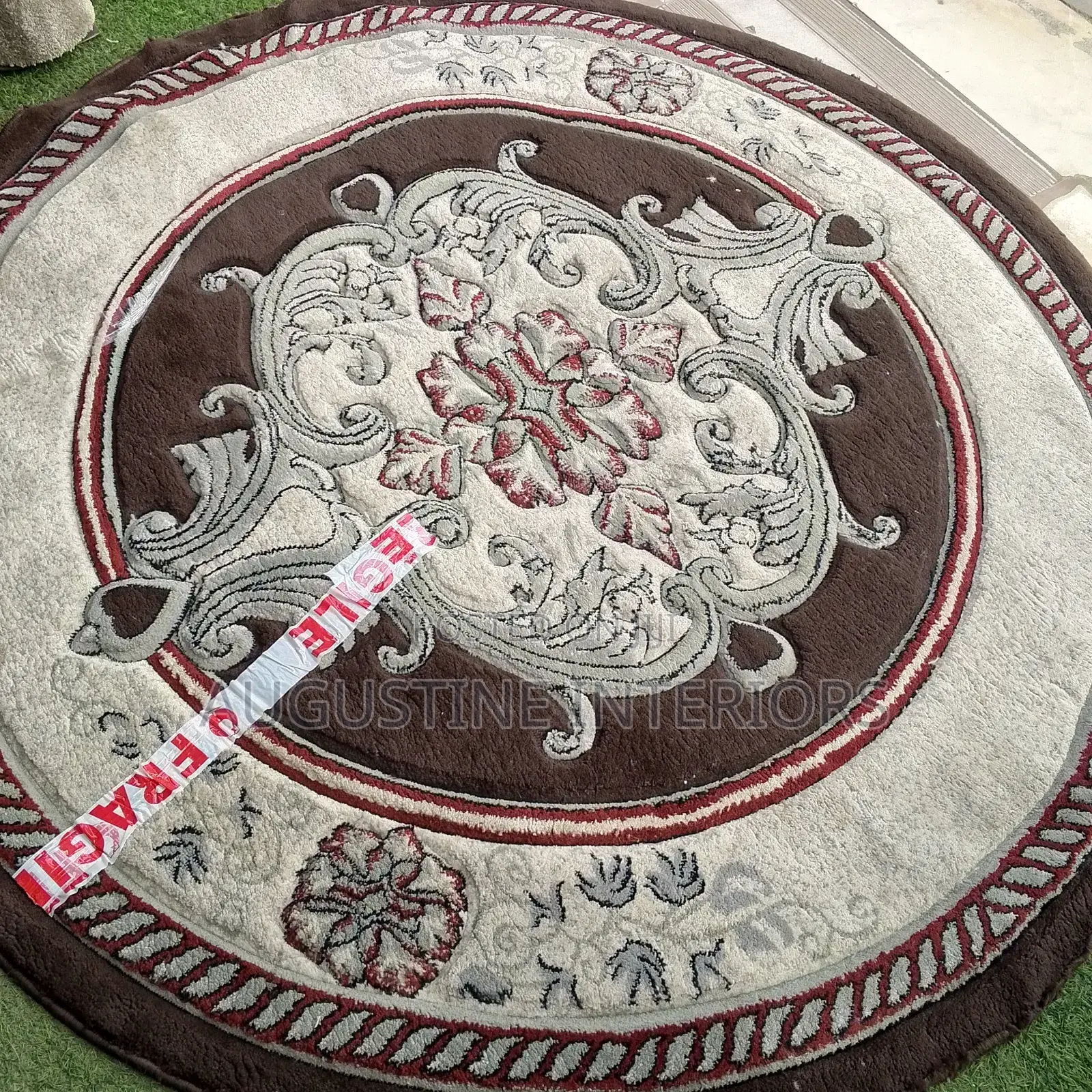 High Quality Round Turkey Center Rug Size 6/6