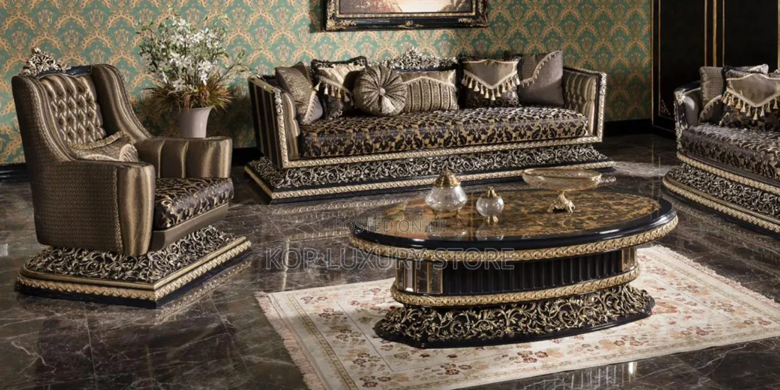 A Standard Complete Set of Royal Parlour Chair Set