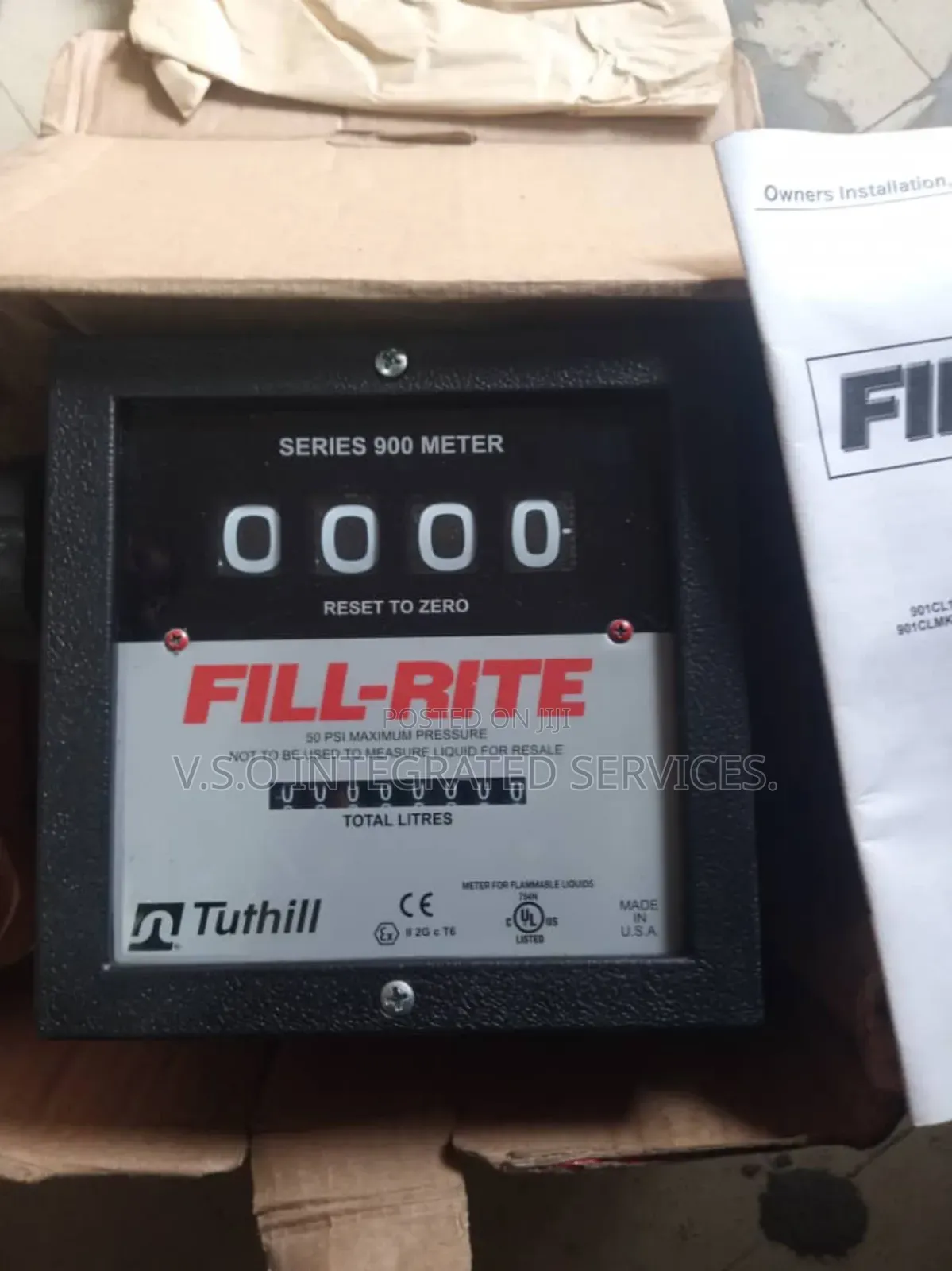 1.5'' Fill Rite Flow Meter
