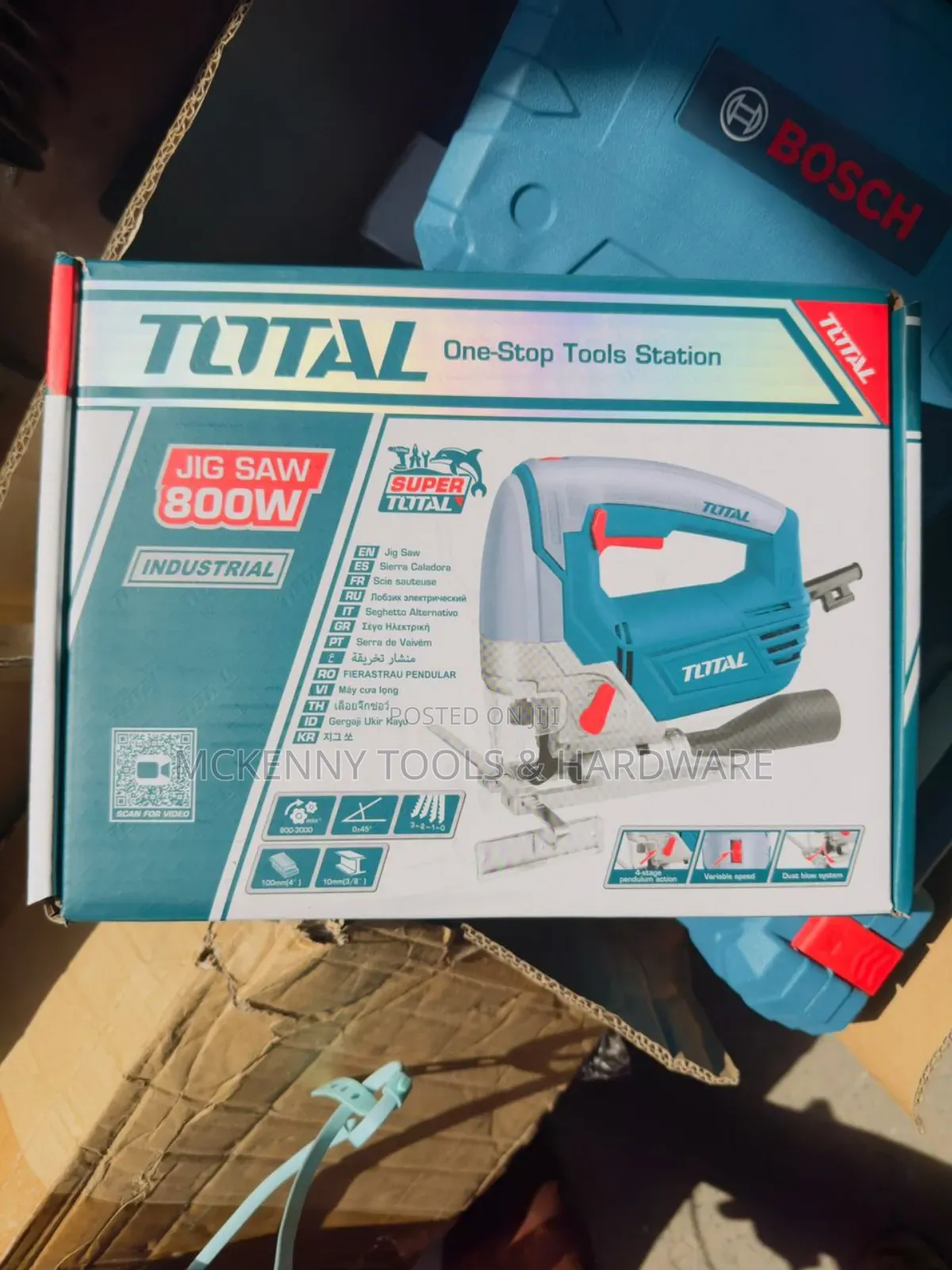 Total Jig Saw Machine With Extra Blade - 800watts