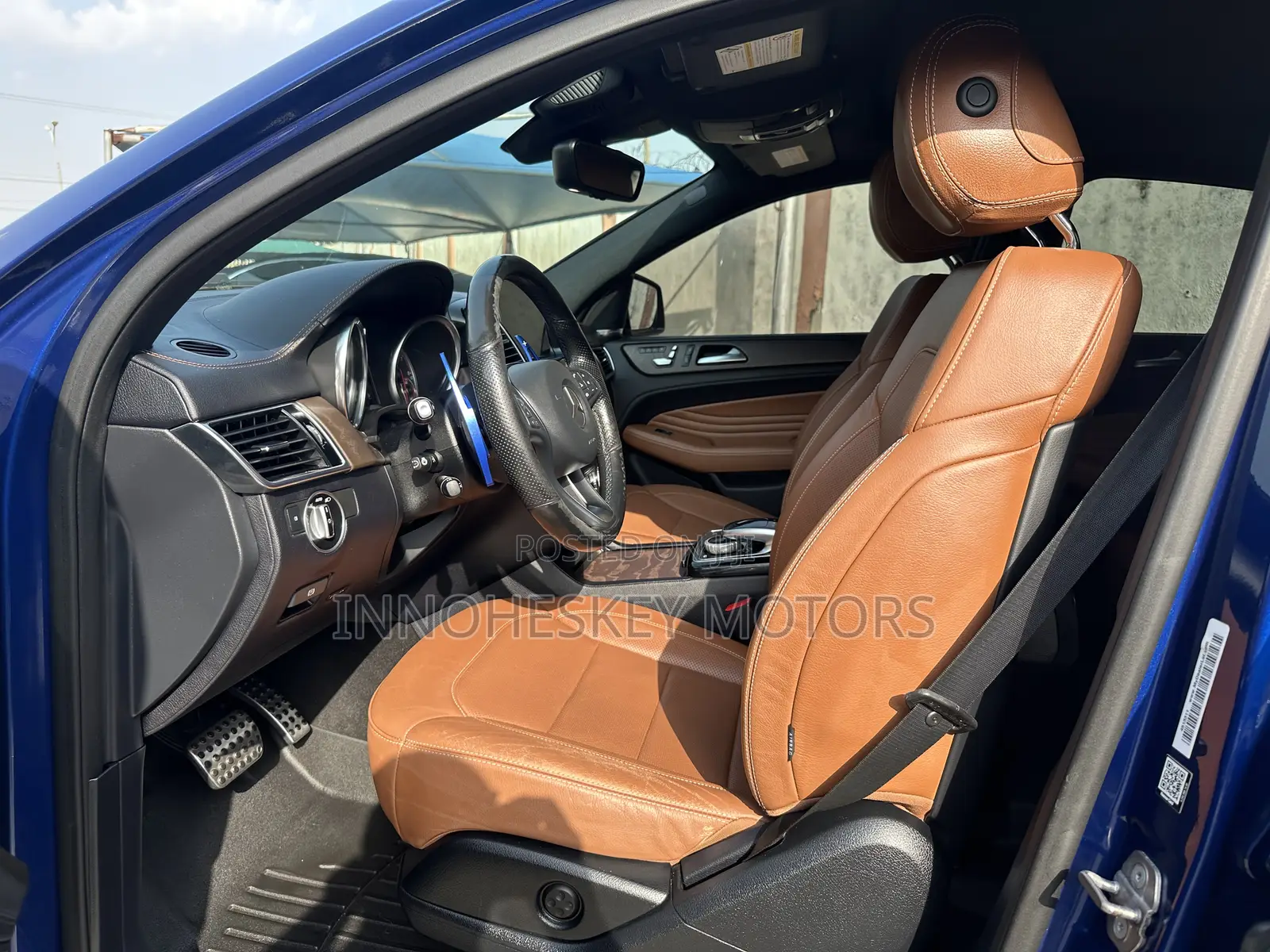 Mercedes-Benz GLE43 2018 Blue