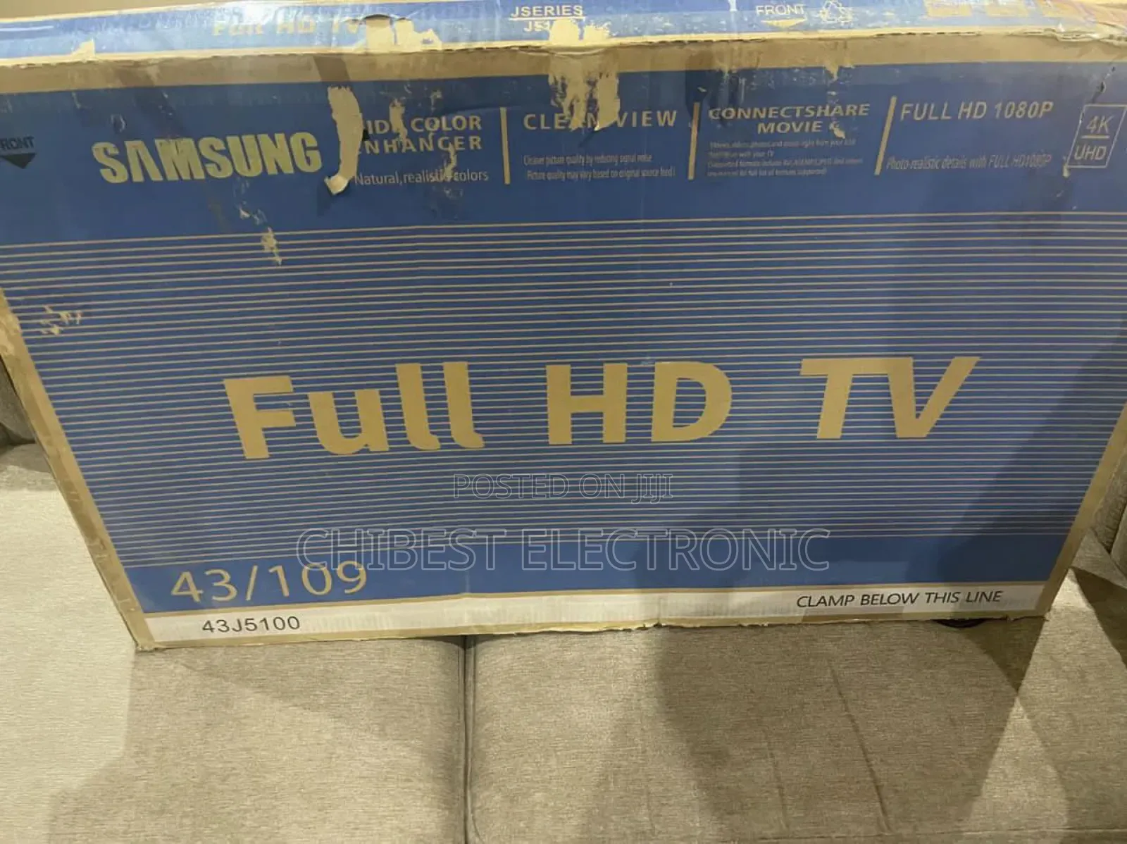 Samsung Full HD TV 43 Inches With Two Years Warranty