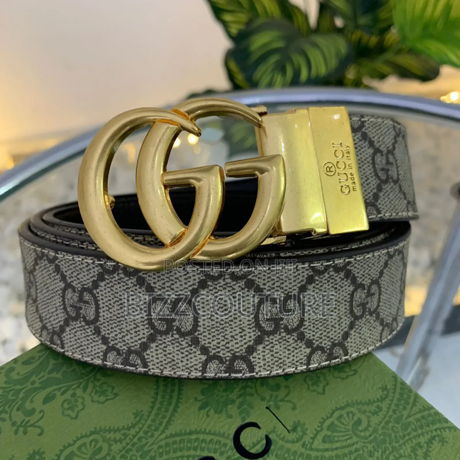 Original Gucci Leather Strap Belts Available in Store