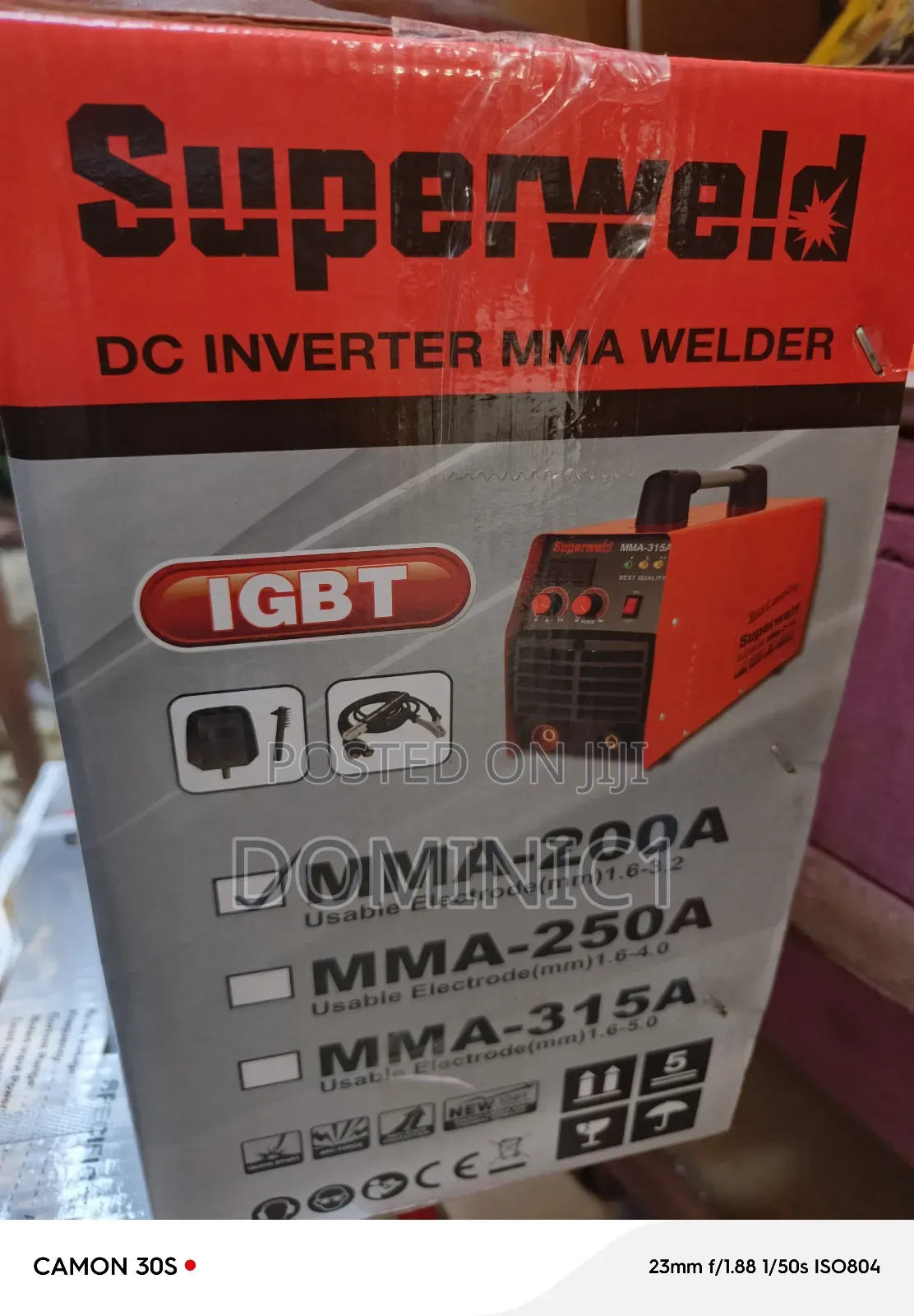 200ams Superweld Dc Inverter Mma Weld