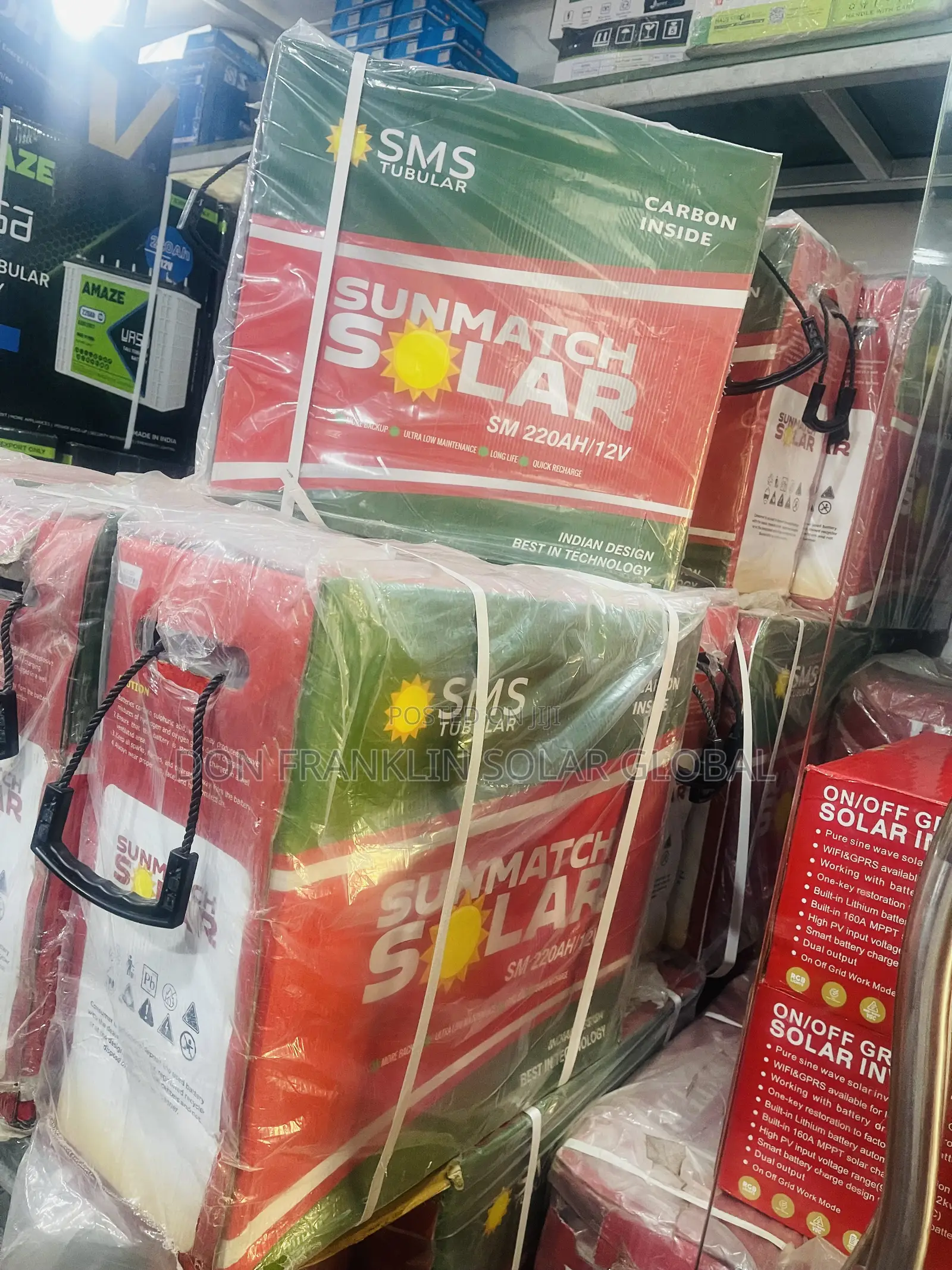 220ah Sms Sunmatch Tubular Inverter Battery