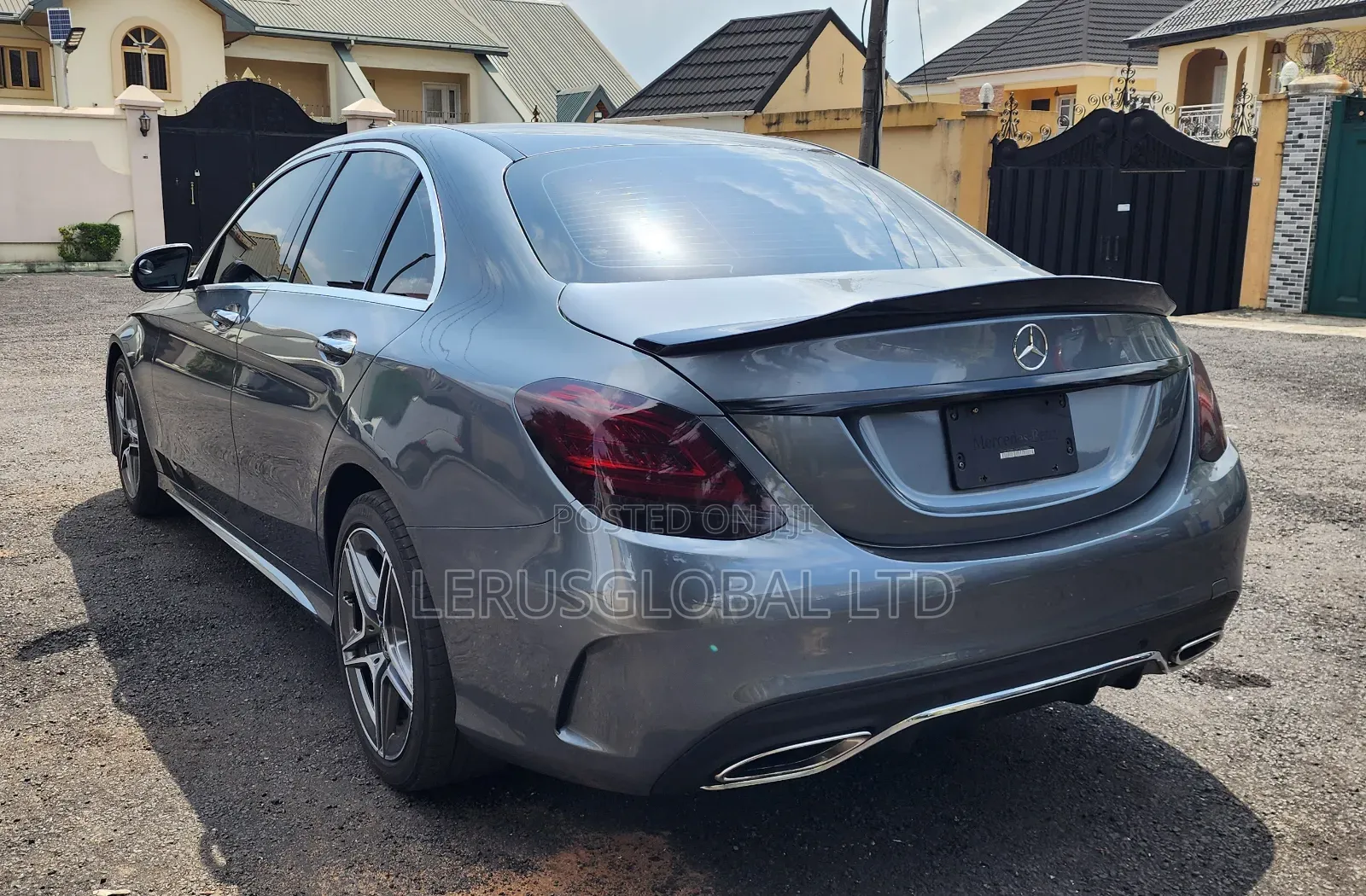 Mercedes-Benz C300 Base C300 AWD 4MATIC Sedan 2019 Gray