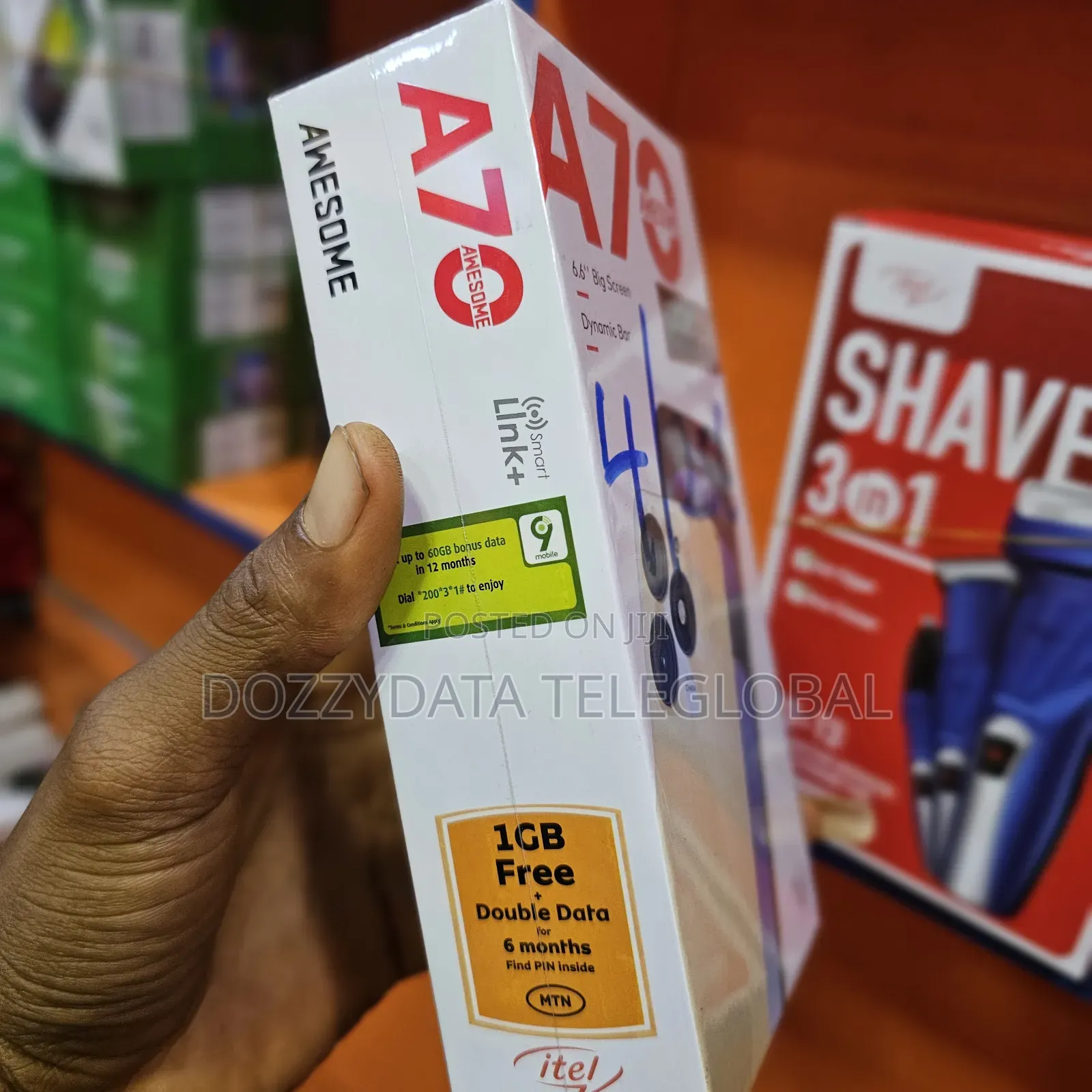 New Itel A70 256 GB