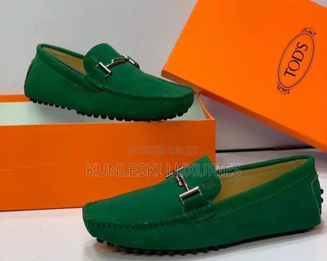 Original Tod’S Suede Loafers Collections for Men