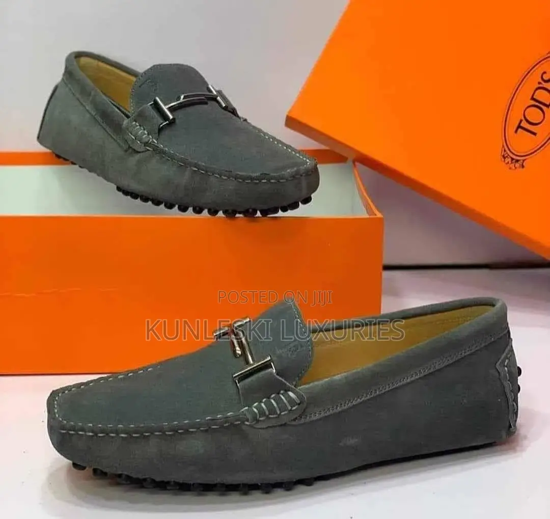 Original Tod’S Suede Loafers Collections for Men