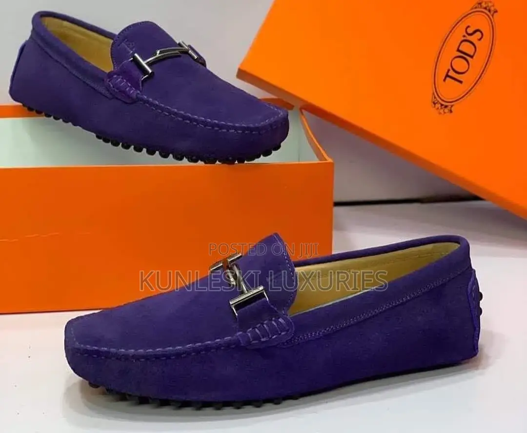 Original Tod’S Suede Loafers Collections for Men