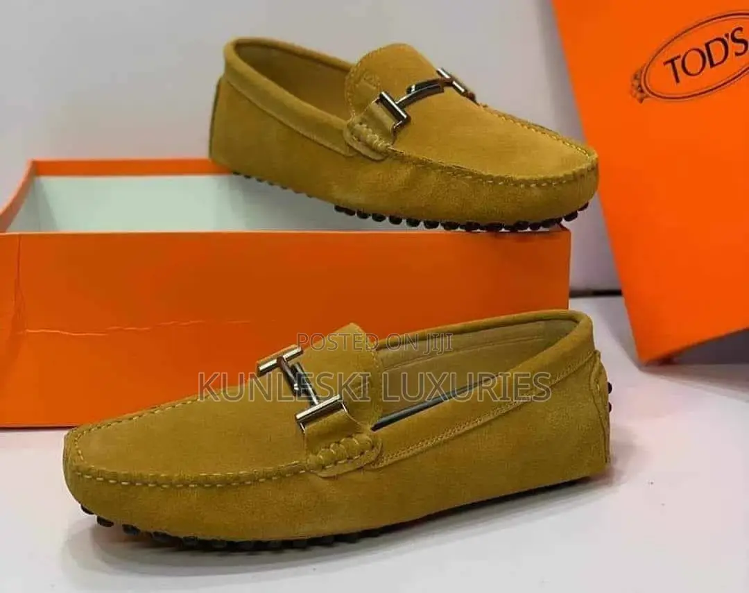 Original Tod’S Suede Loafers Collections for Men