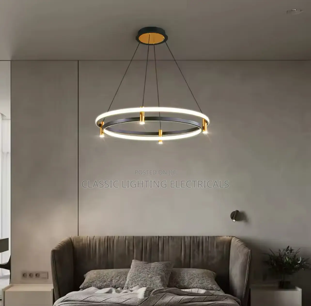 Nordic Ring LED Ceiling Chandelier for Dining Living Room