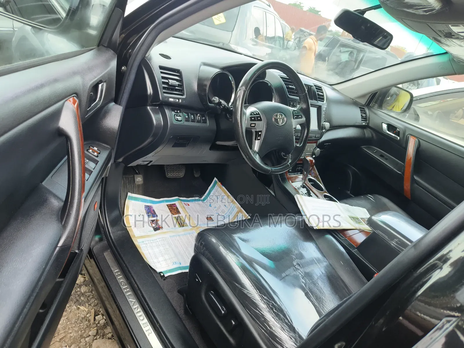 Toyota Highlander Limited 2012 Black