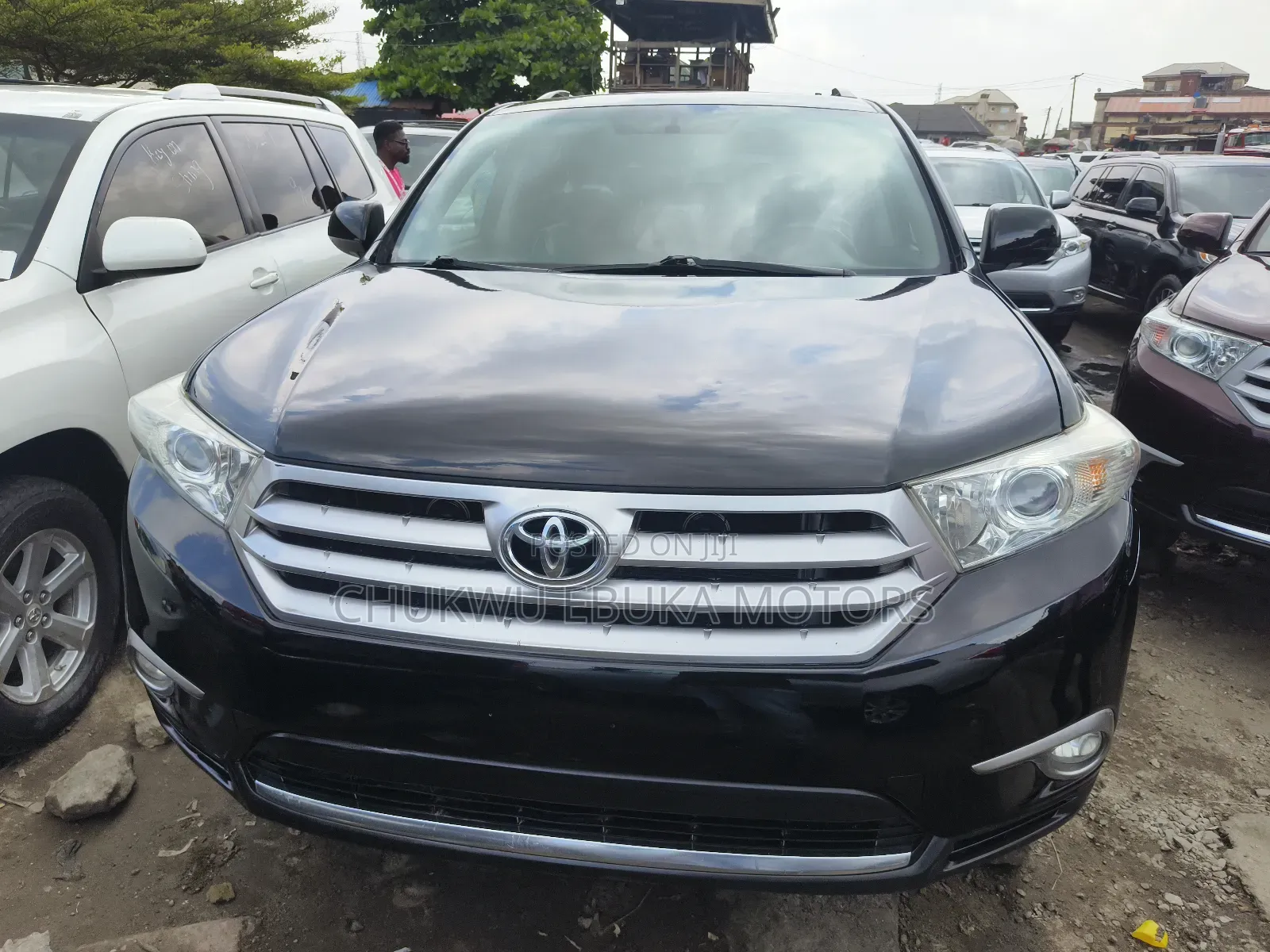 Toyota Highlander Limited 2012 Black