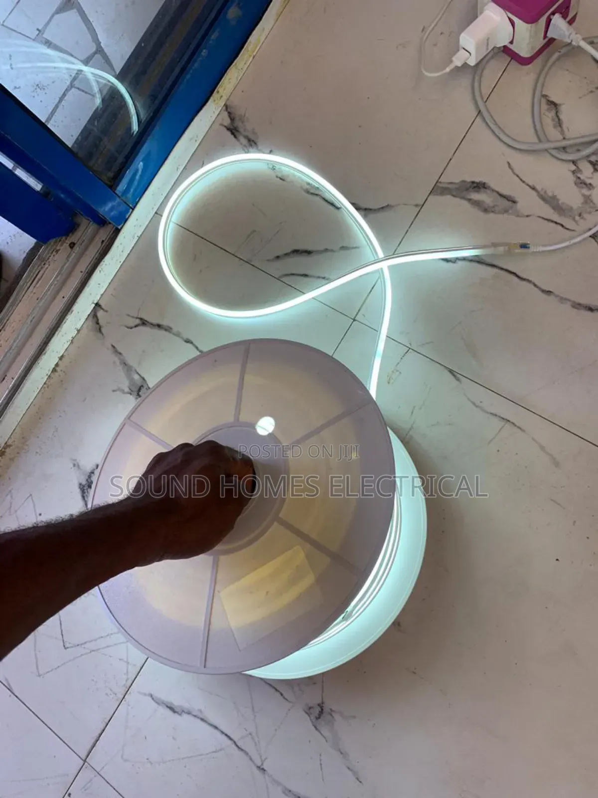 White Colour Neon Striplight