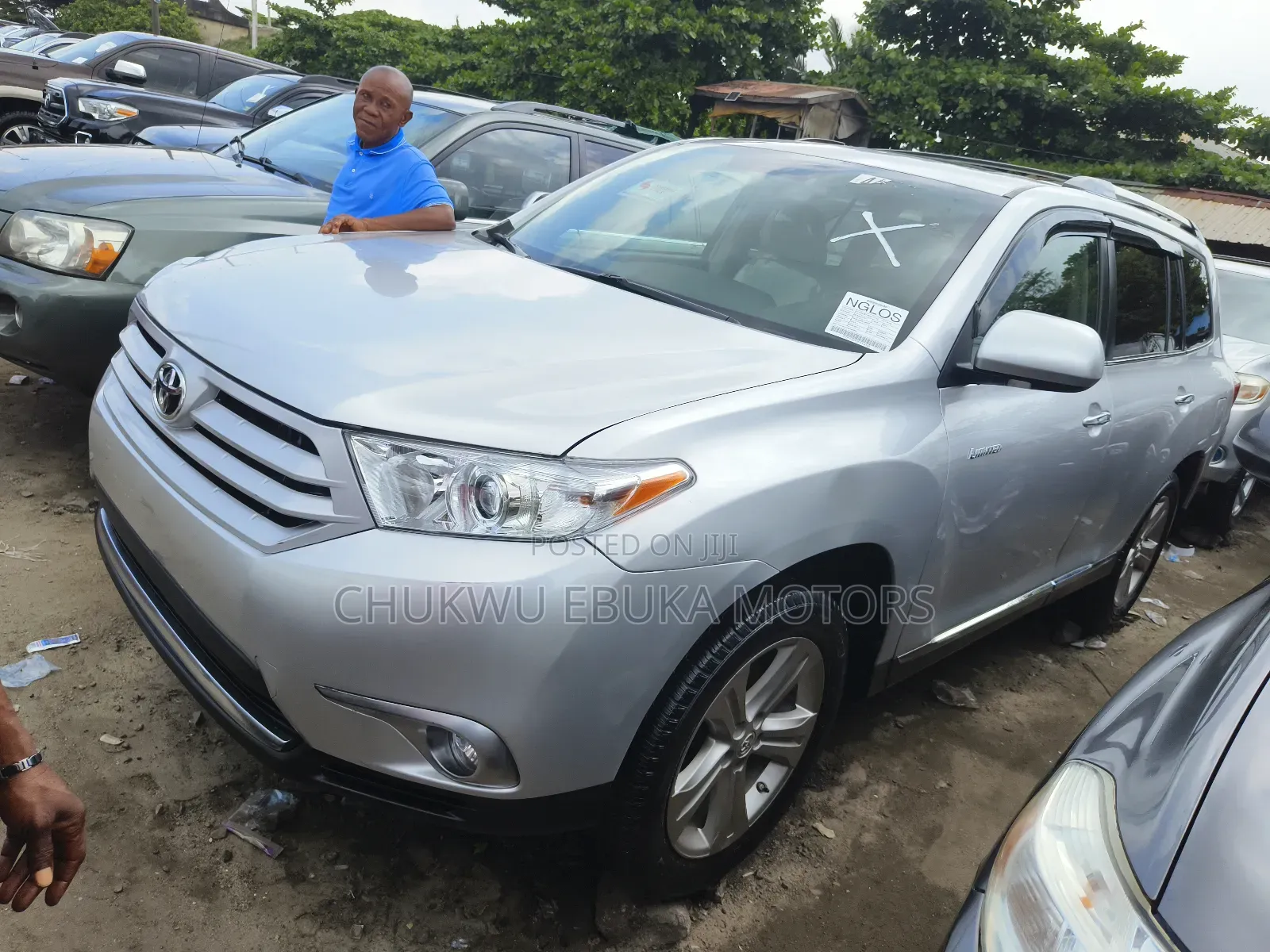 Toyota Highlander Limited 2012 Silver