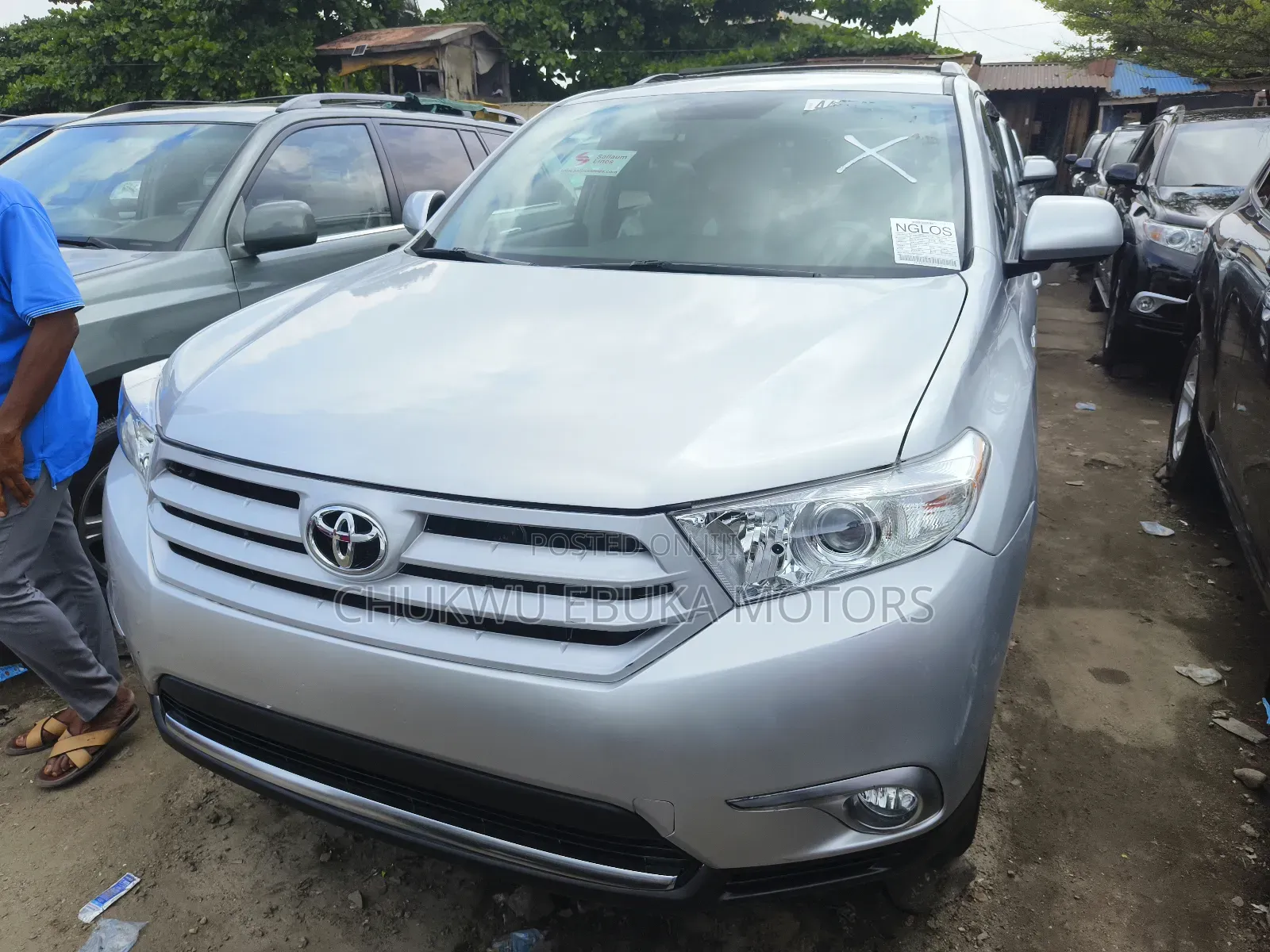 Toyota Highlander Limited 2012 Silver