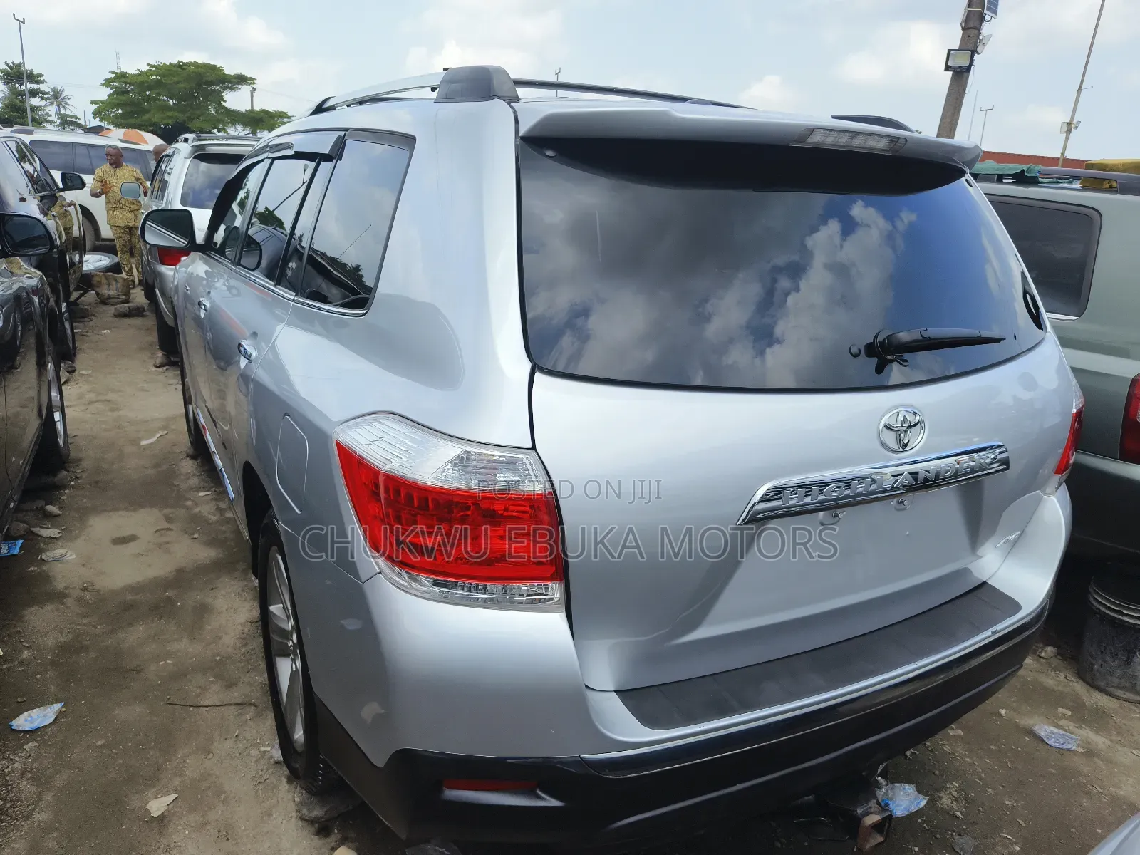 Toyota Highlander Limited 2012 Silver