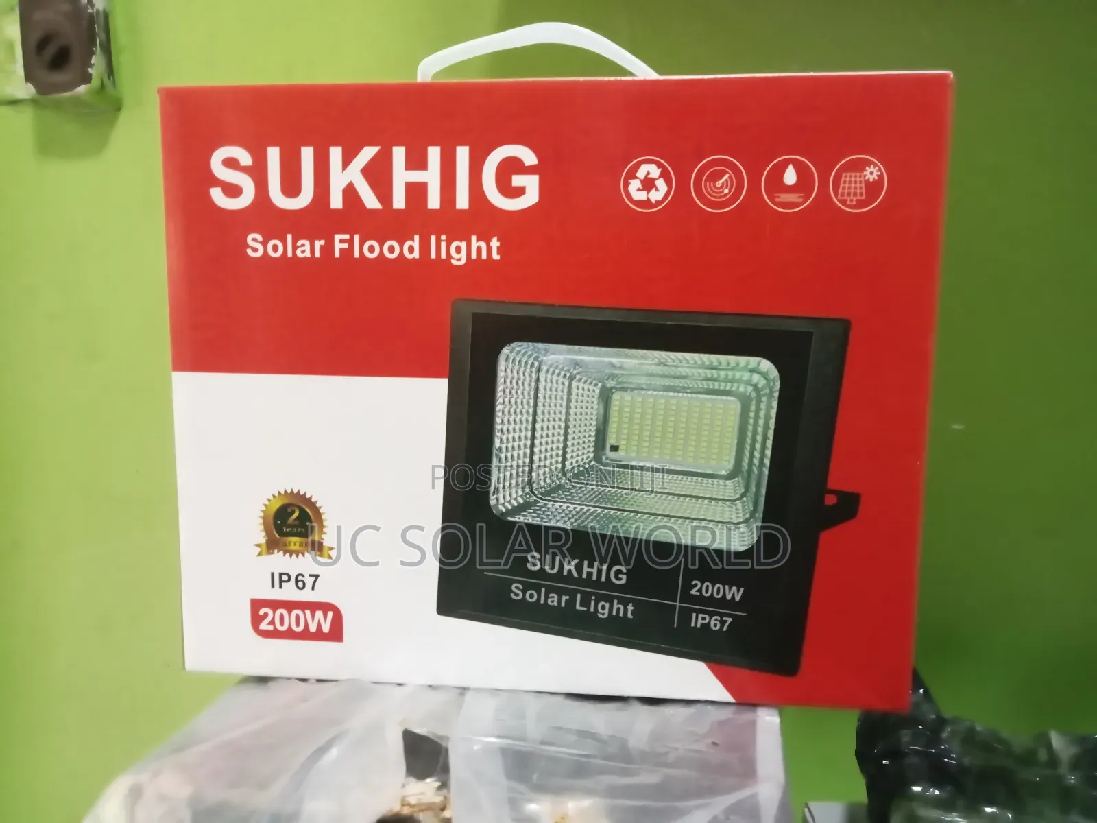 Sukhig 200w Solar Flood Street Light
