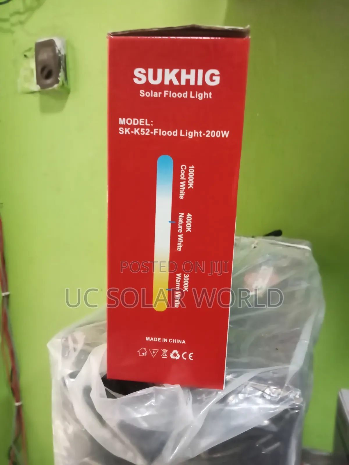 Sukhig 200w Solar Flood Street Light